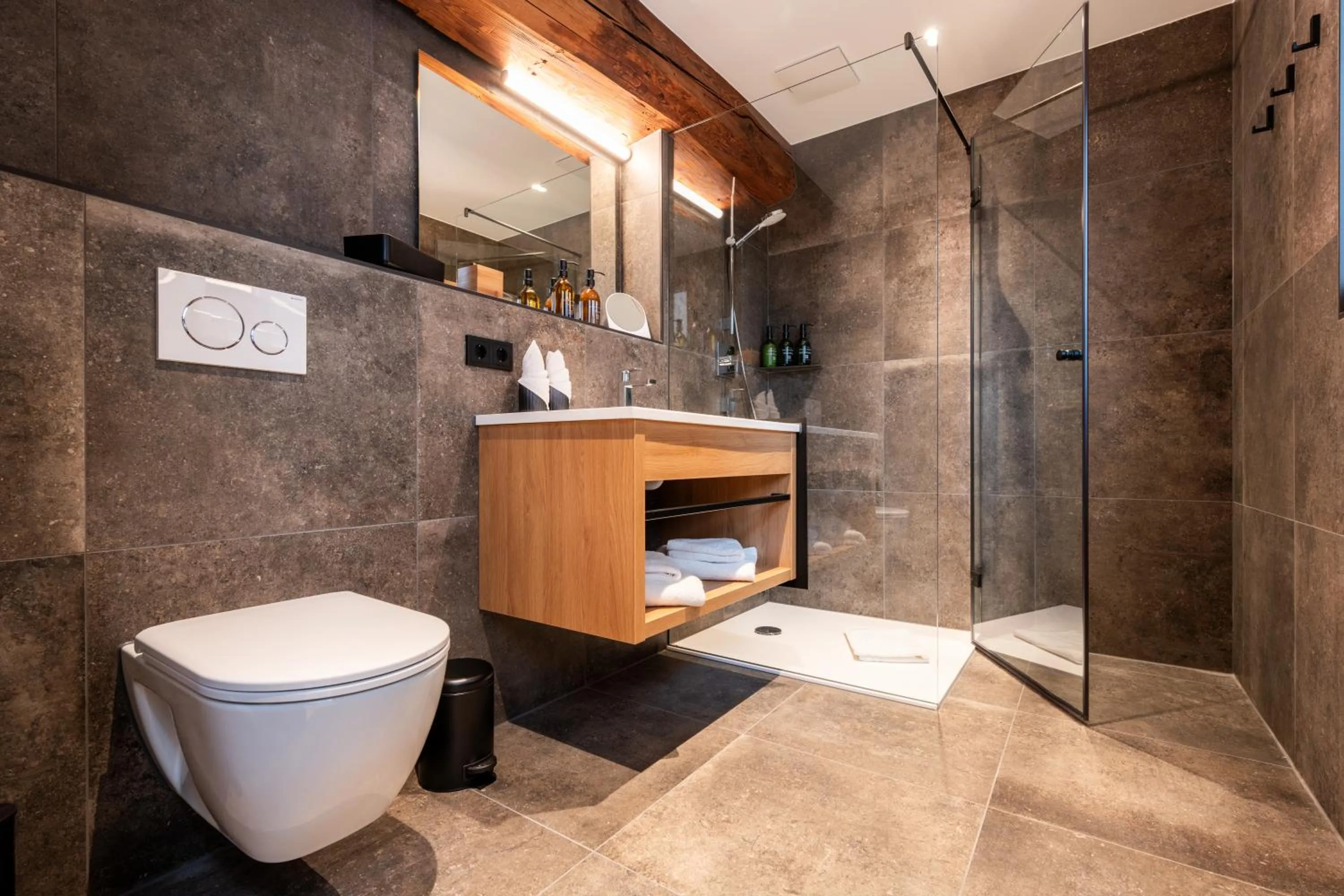 Bathroom in Hotel Traube Rattenberg