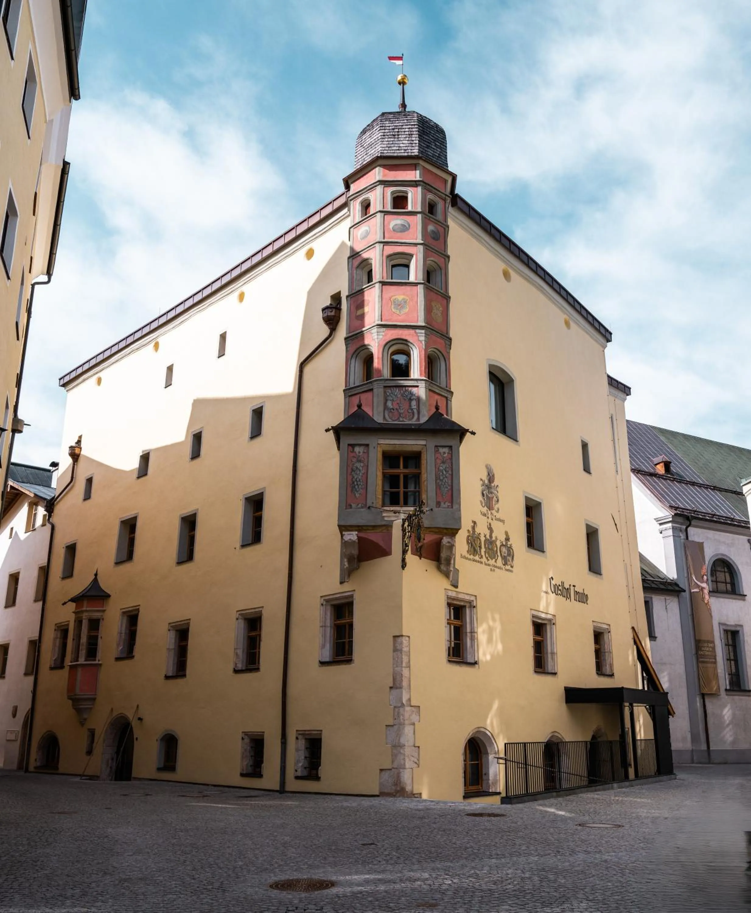 Property building in Hotel Traube Rattenberg