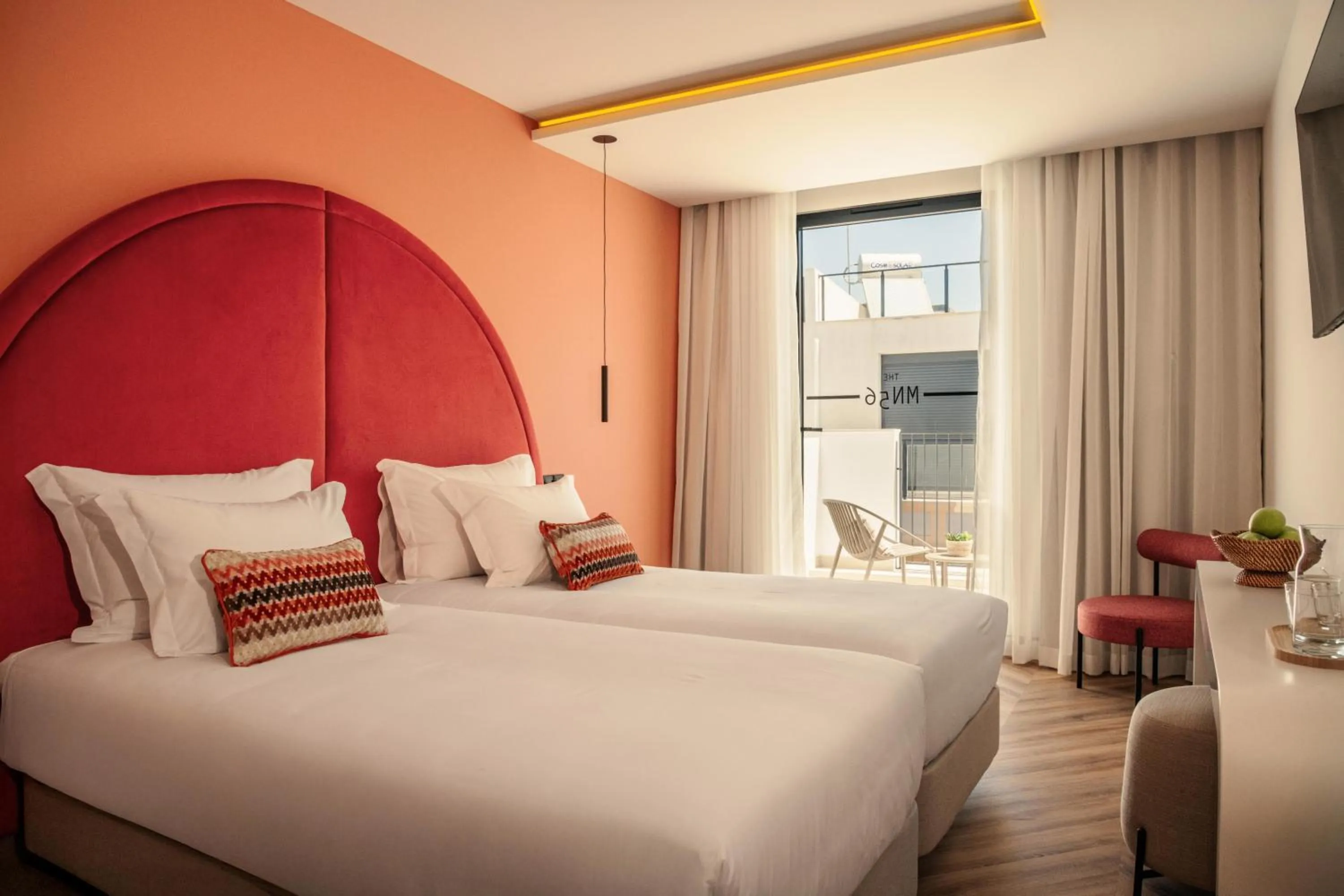 Bedroom, Bed in The MN56 Hotel