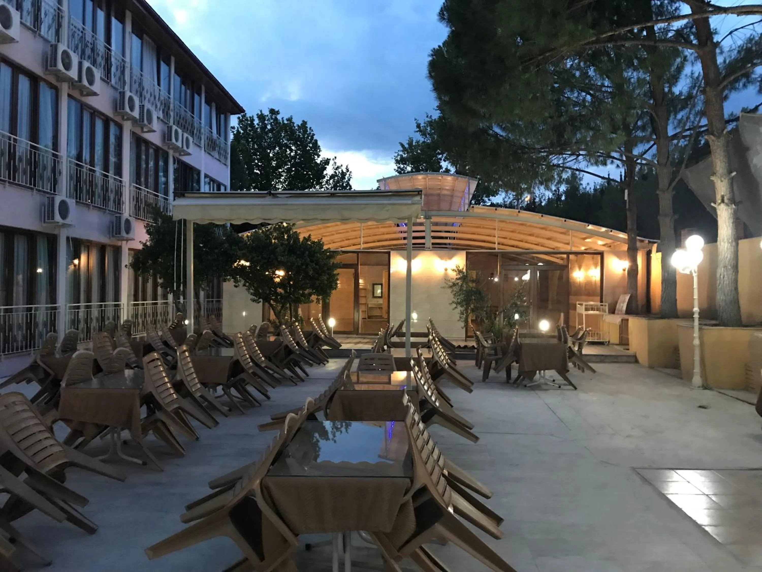 Property building in Oskar Hotel