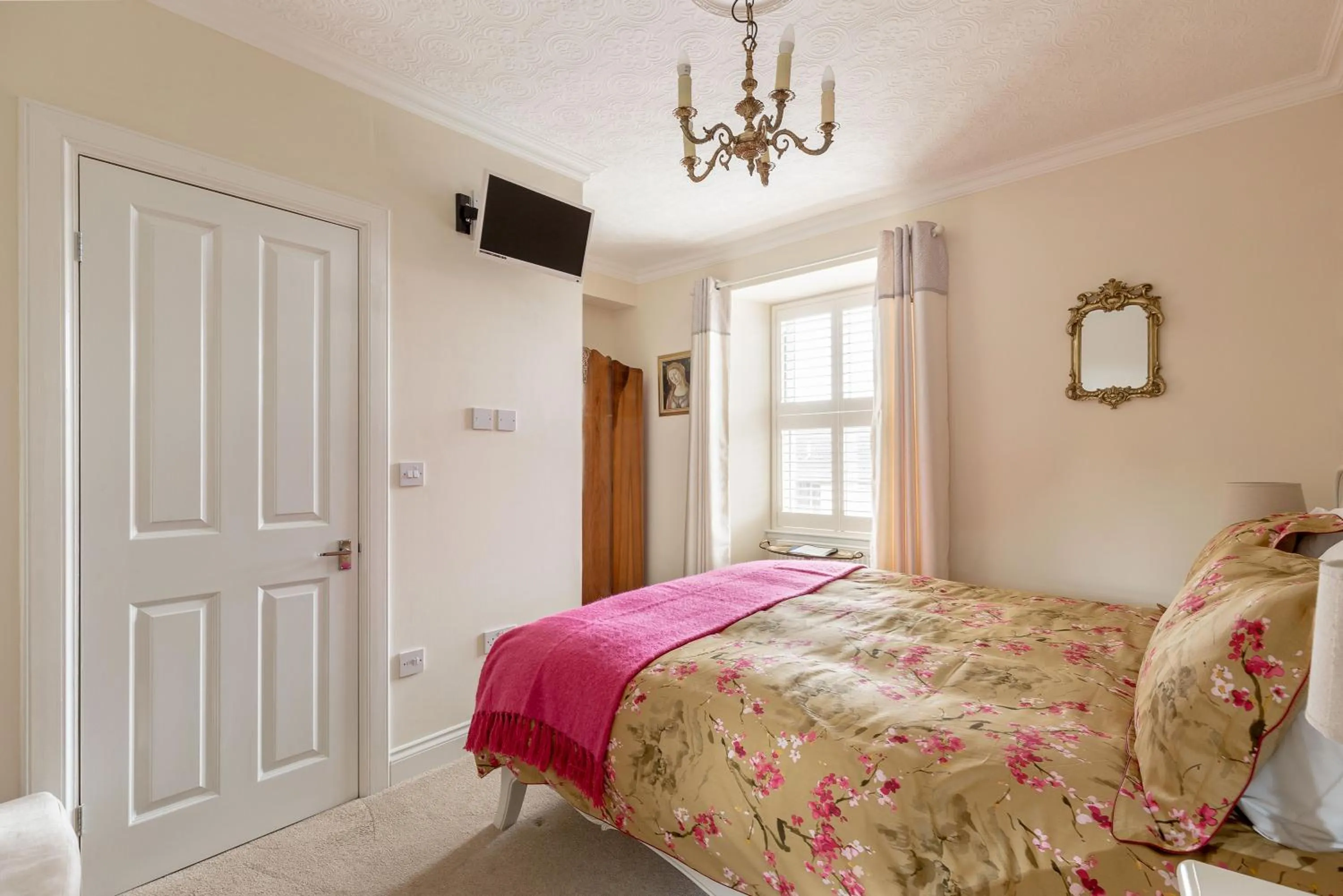 Bed in Persie Croft Bed & Breakfast