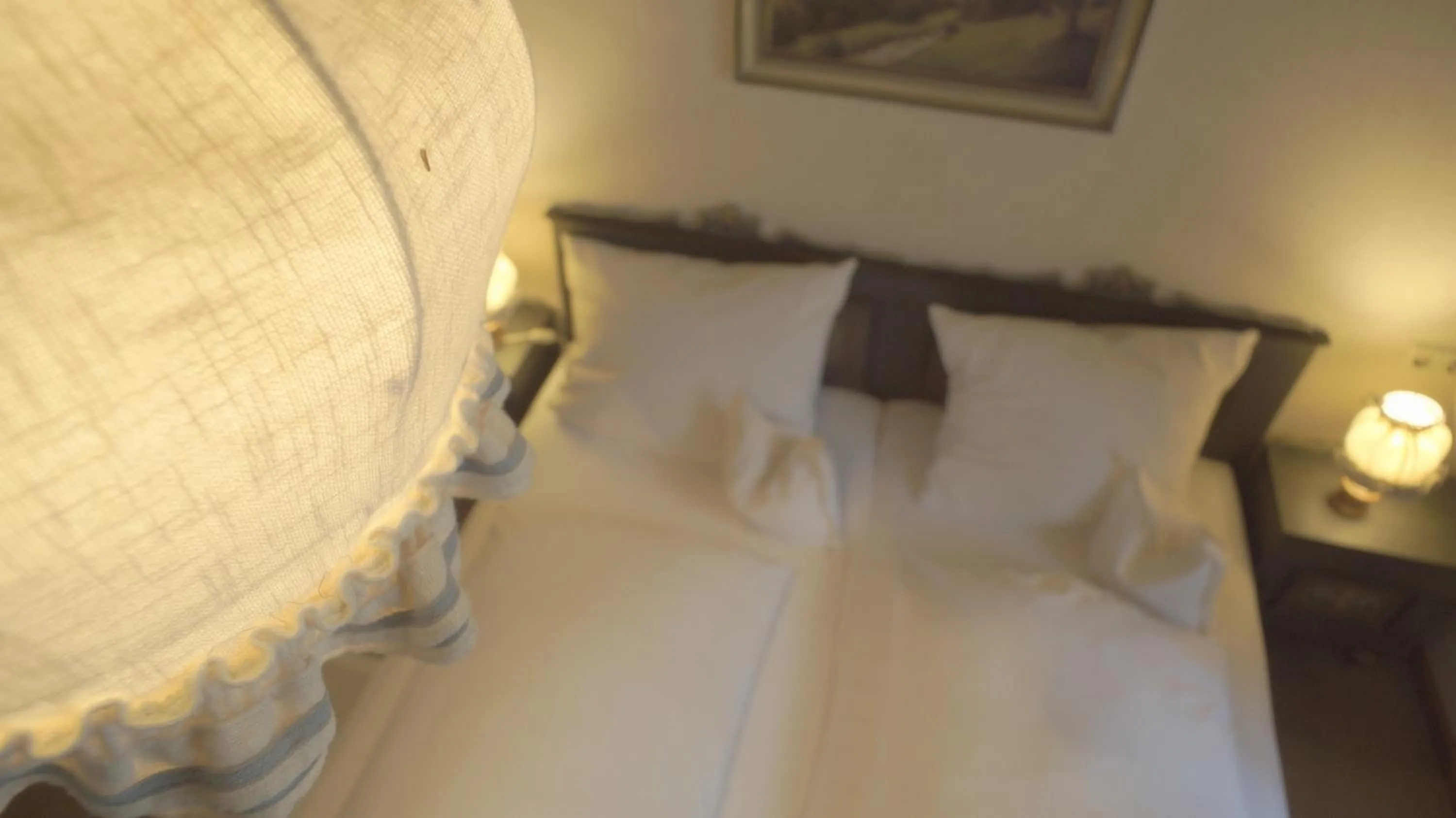 Bed in Fährhaus Hotel