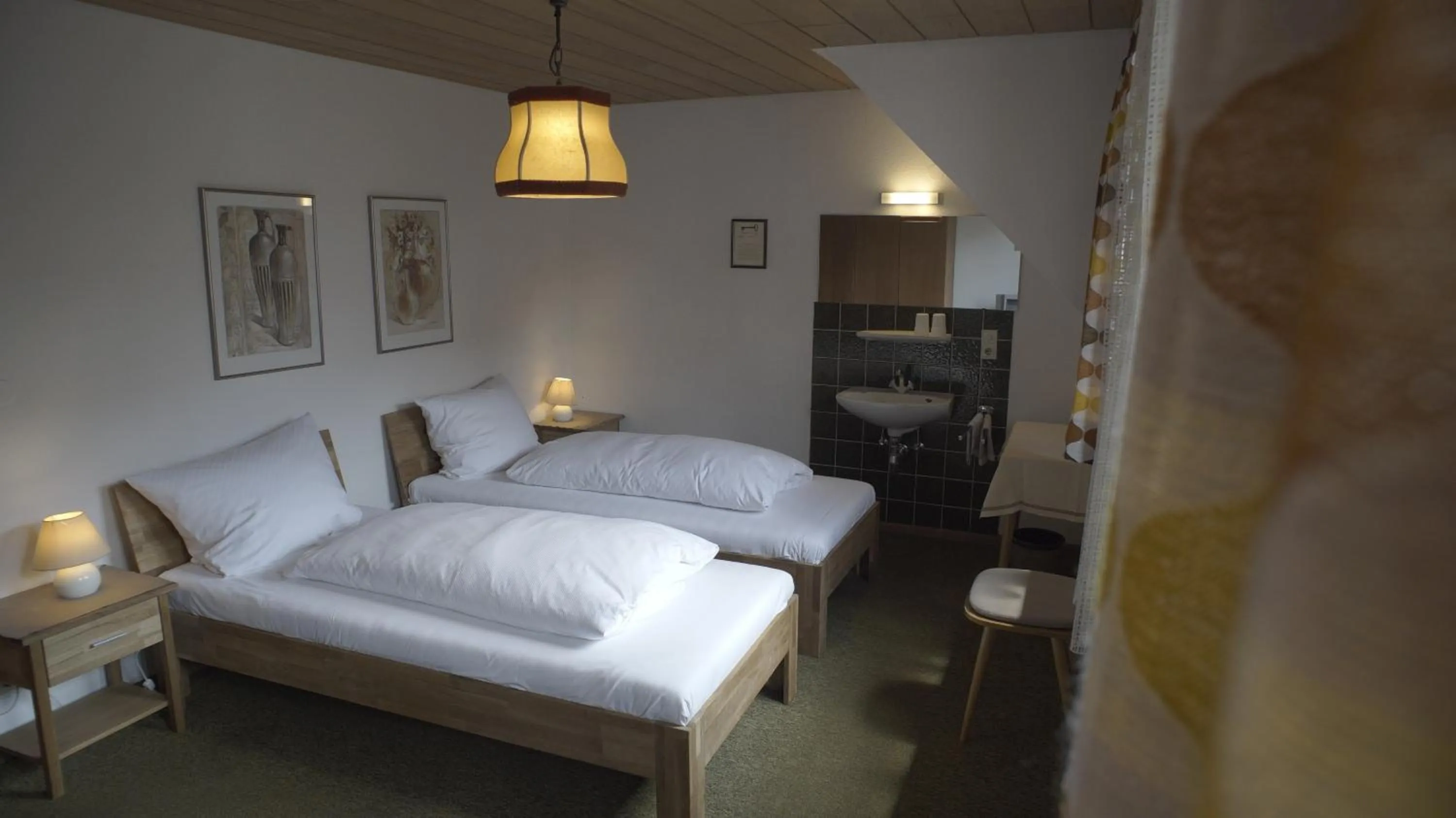 Photo of the whole room, Bed in Fährhaus Hotel