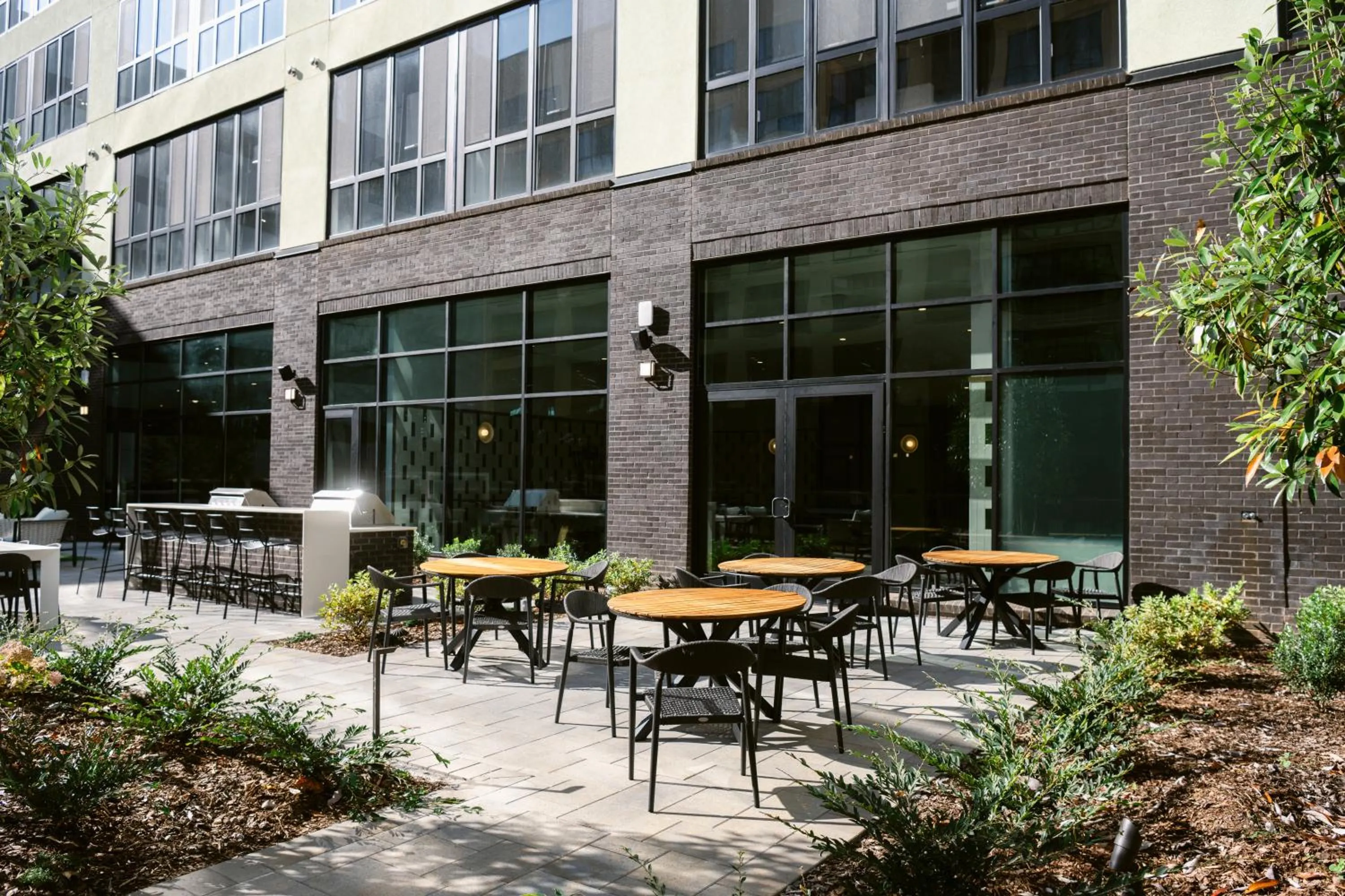 Patio in Anthem House Huntsville MidCity, powered by Placemakr