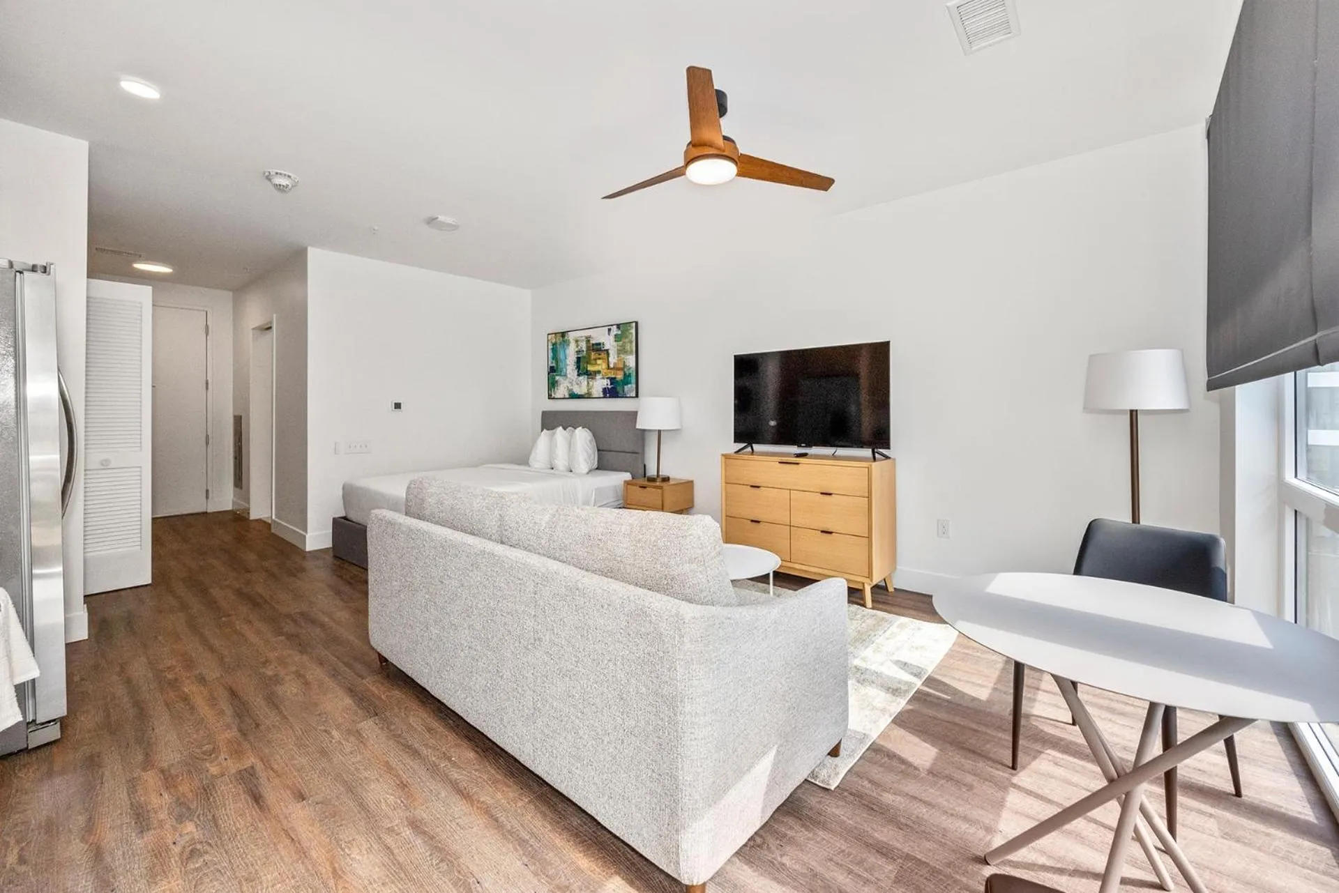 Living room in Anthem House Huntsville MidCity, powered by Placemakr