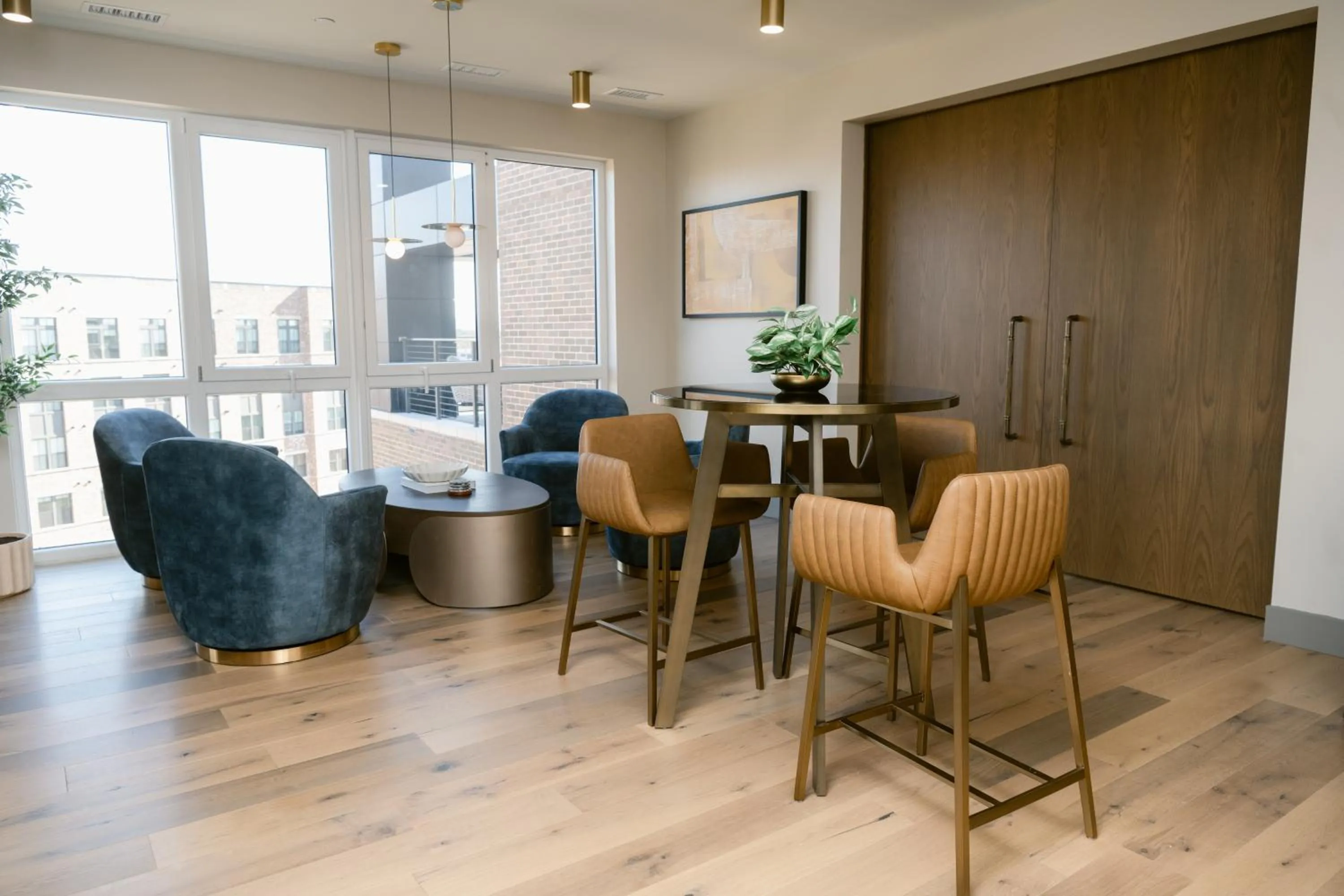 Communal lounge/ TV room in Anthem House Huntsville MidCity, powered by Placemakr