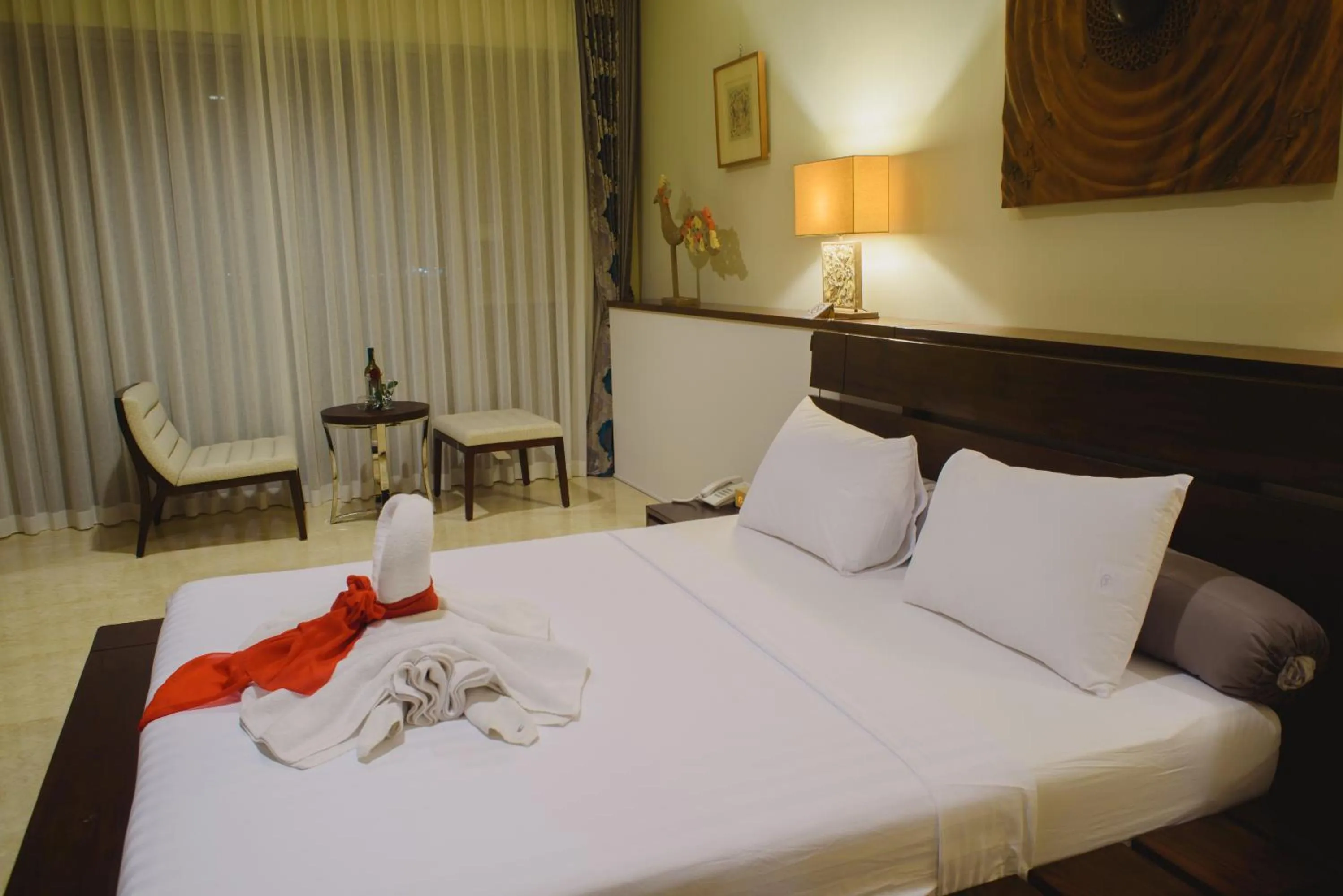 Bed in Luxury Apartment at AYANA Residences