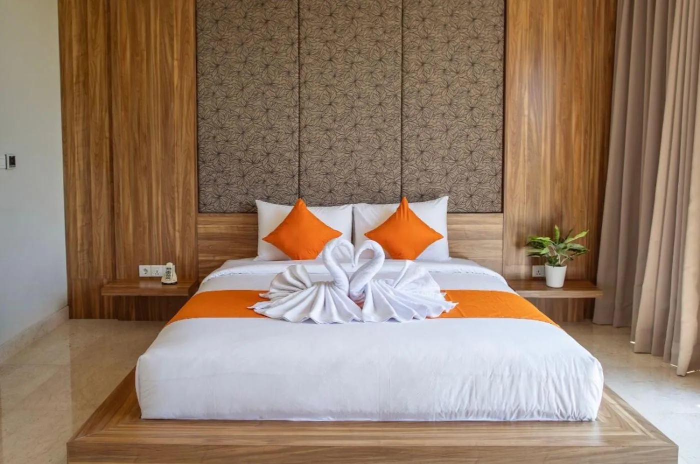 Bedroom, Bed in Luxury Apartment at AYANA Residences