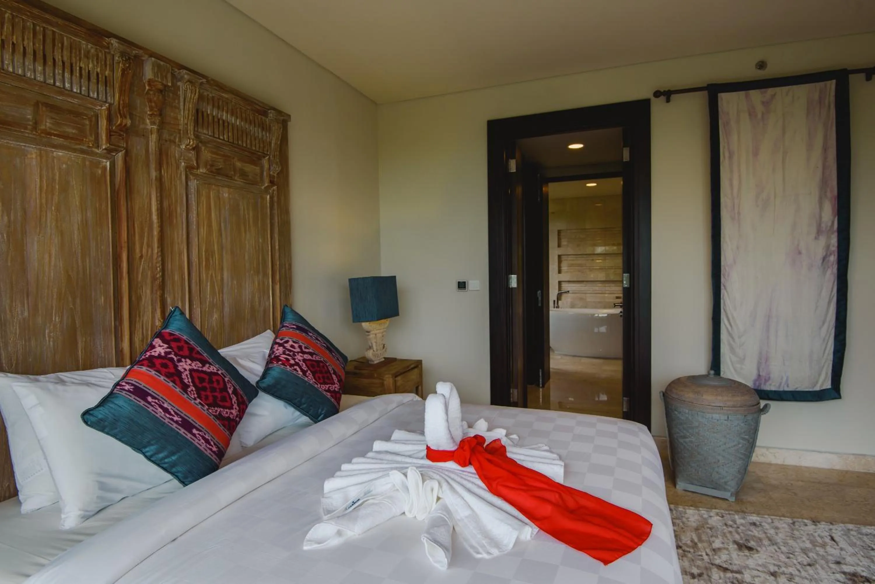 Bed in Luxury Apartment at AYANA Residences