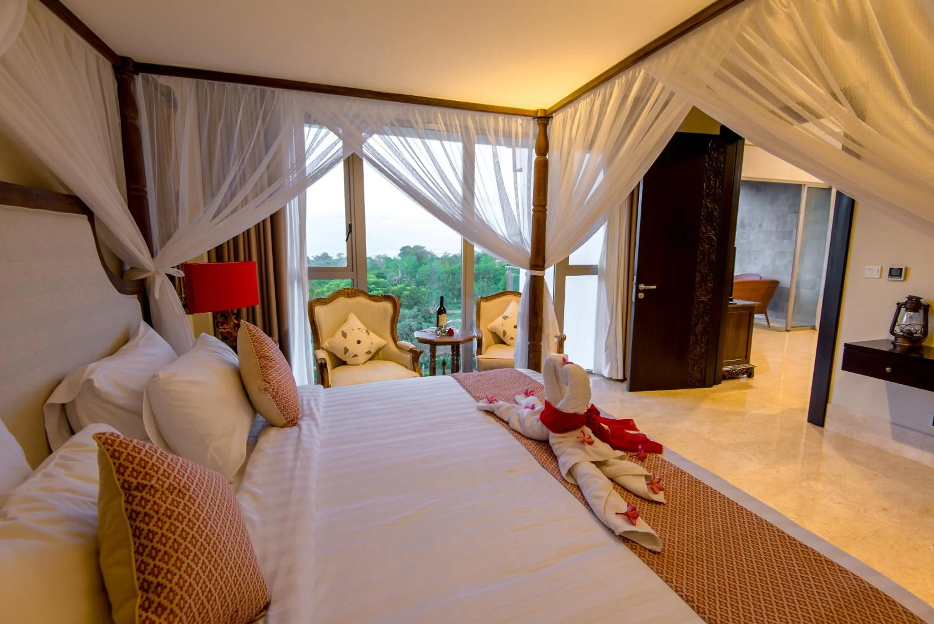 Bed in Luxury Apartment at AYANA Residences