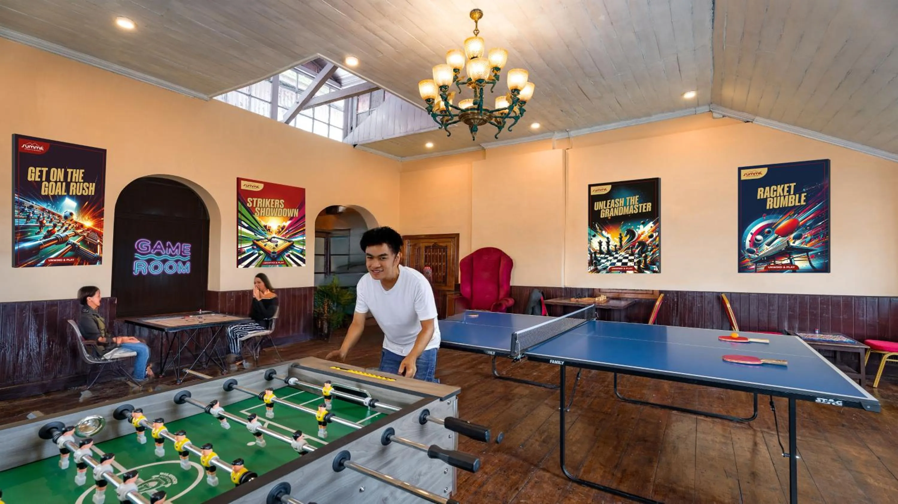 Game Room in Summit Swiss Heritage Resort & Spa