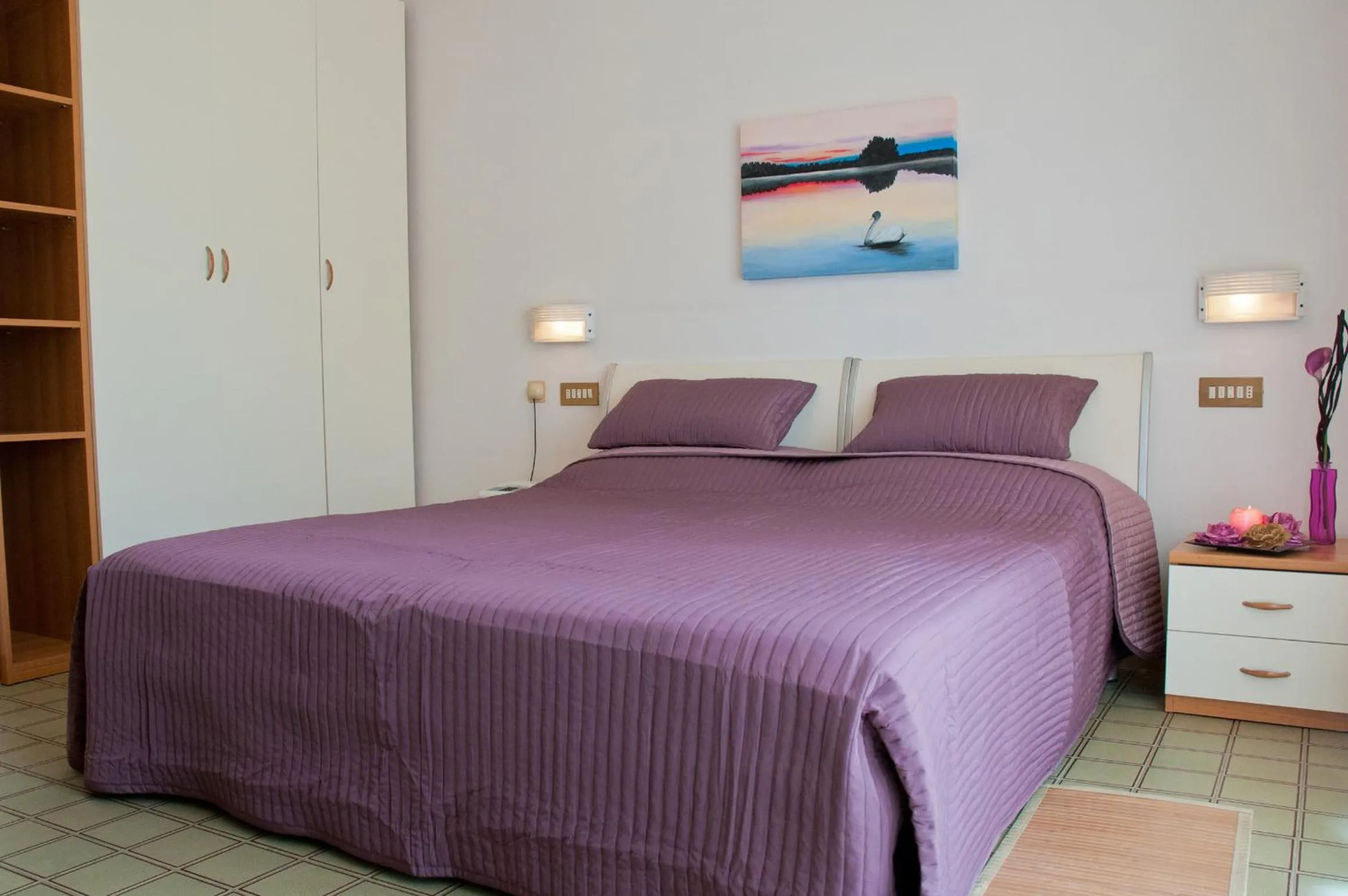 Bedroom, Bed in Albergo La Rosetta