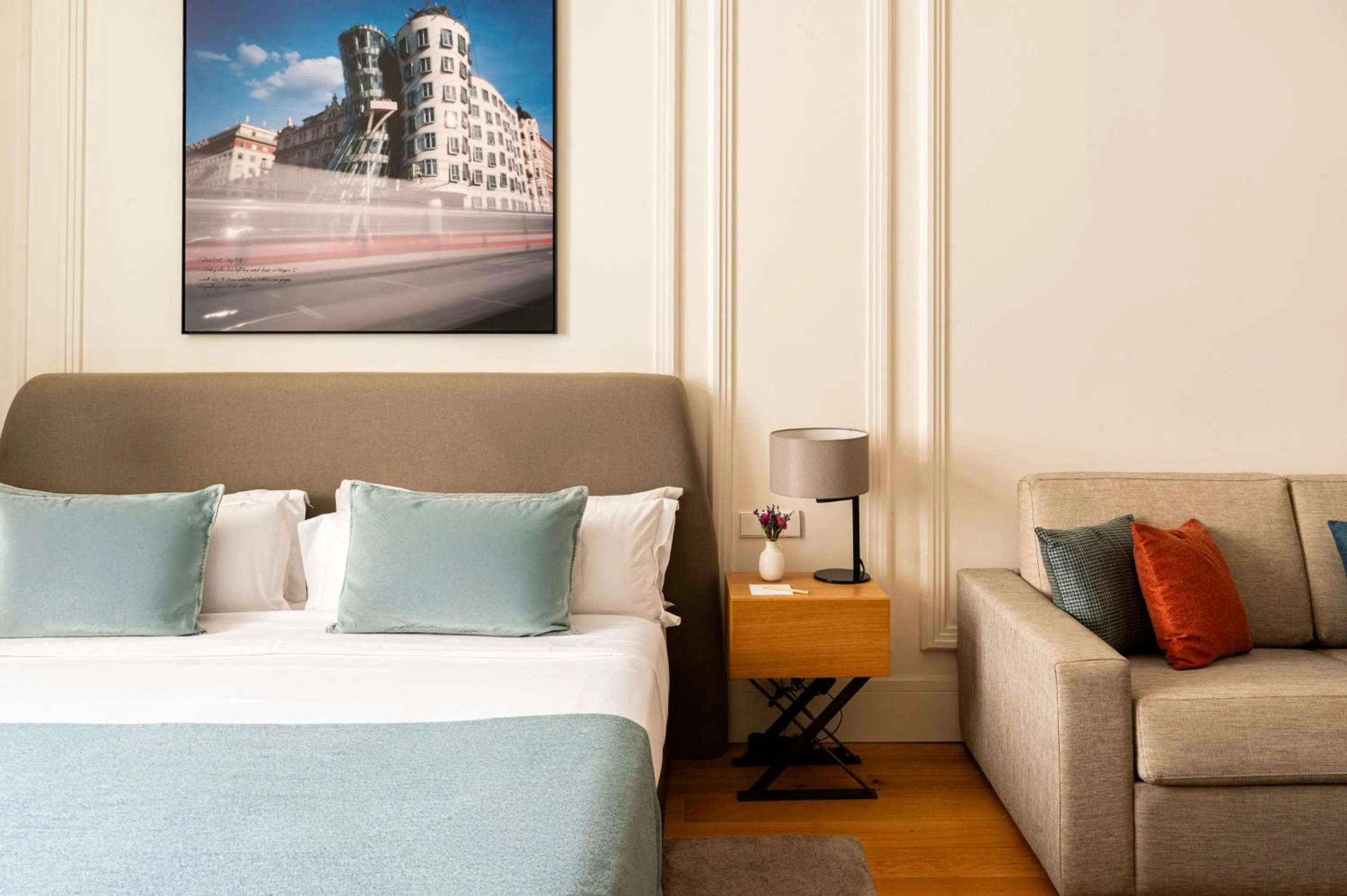 Bed in BoHo Prague Hotel - Small Luxury Hotels