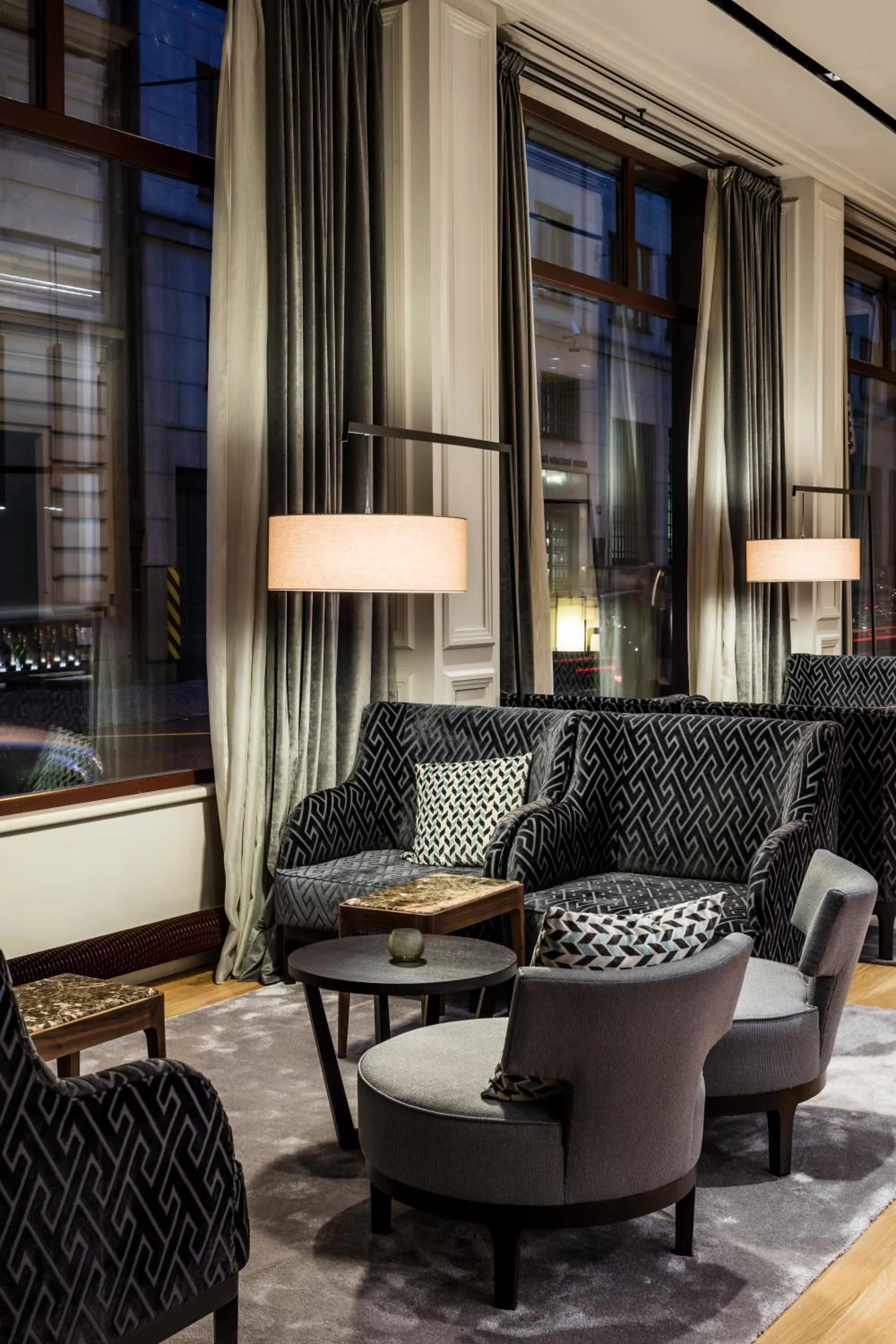 Library in BoHo Prague Hotel - Small Luxury Hotels