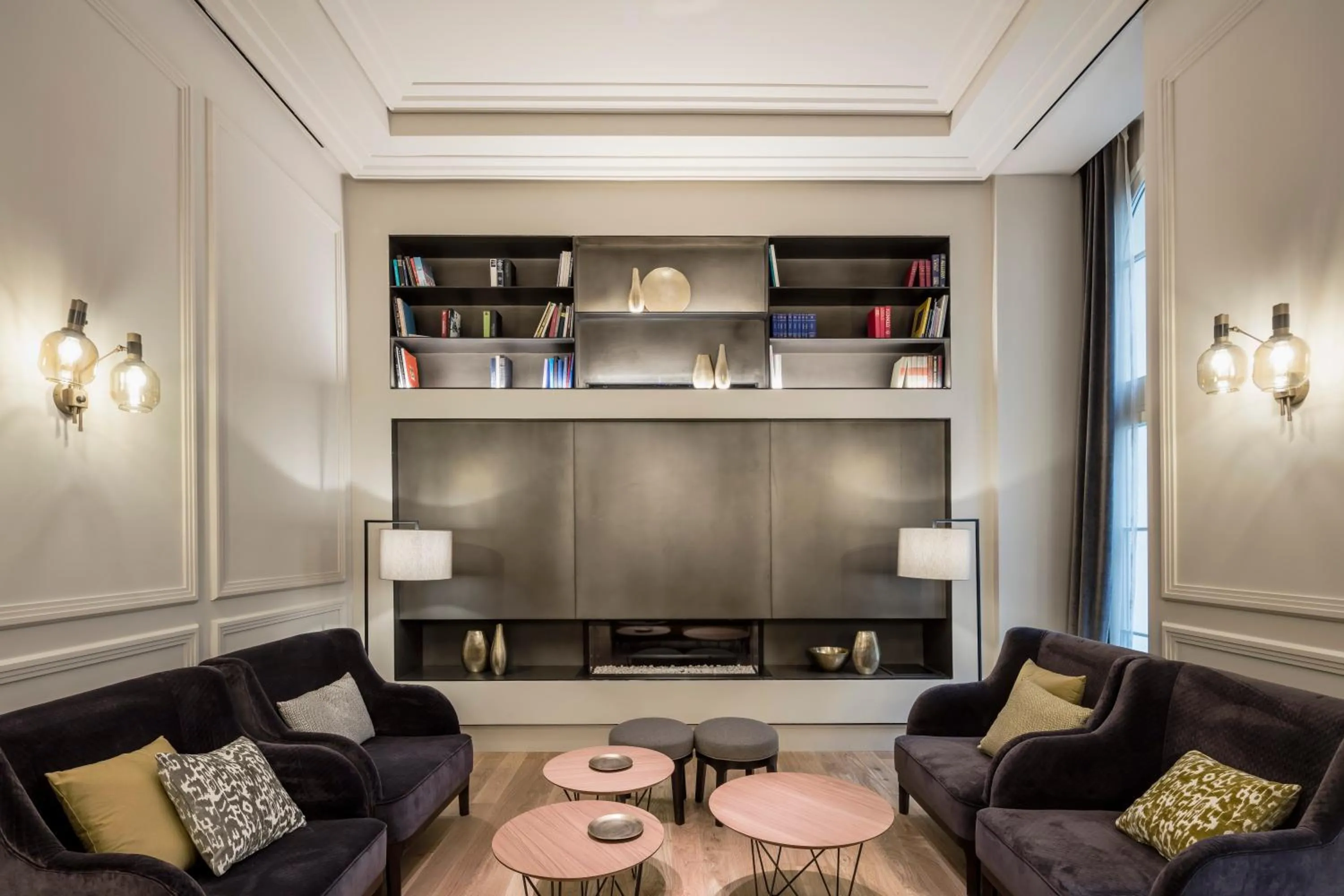 Library in BoHo Prague Hotel - Small Luxury Hotels