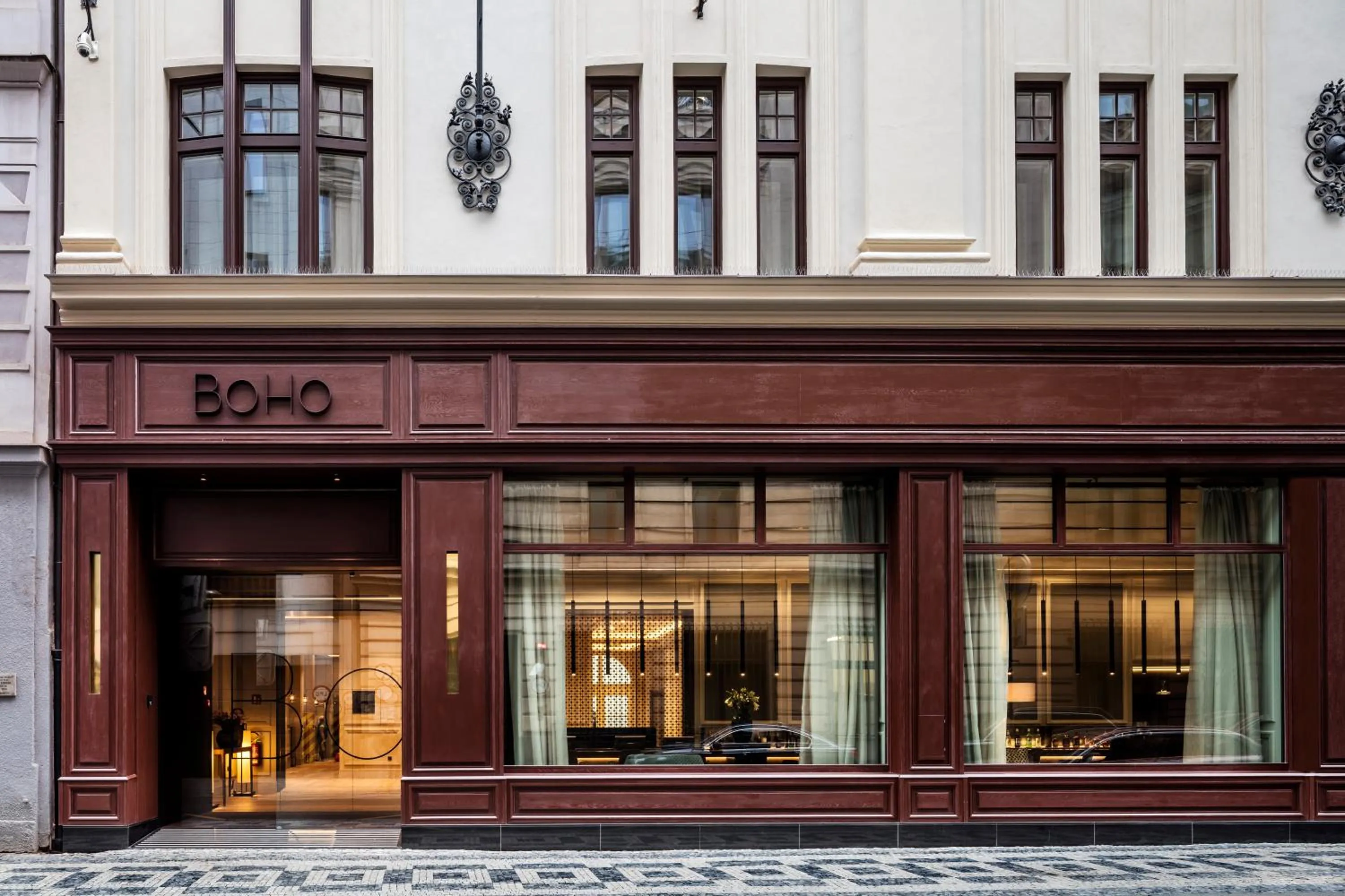 Facade/entrance in BoHo Prague Hotel - Small Luxury Hotels