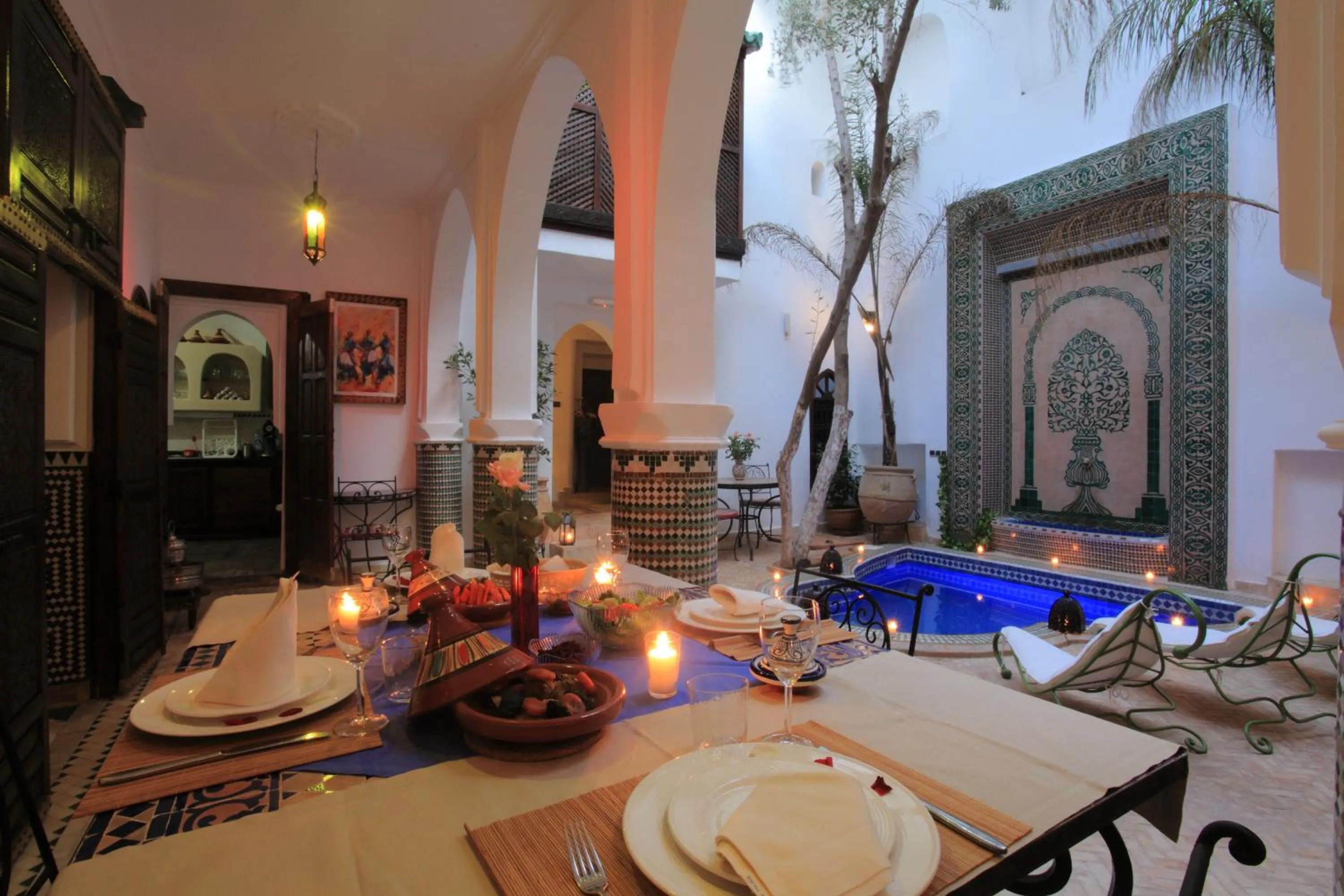 Patio in Riad Alma Mouassine