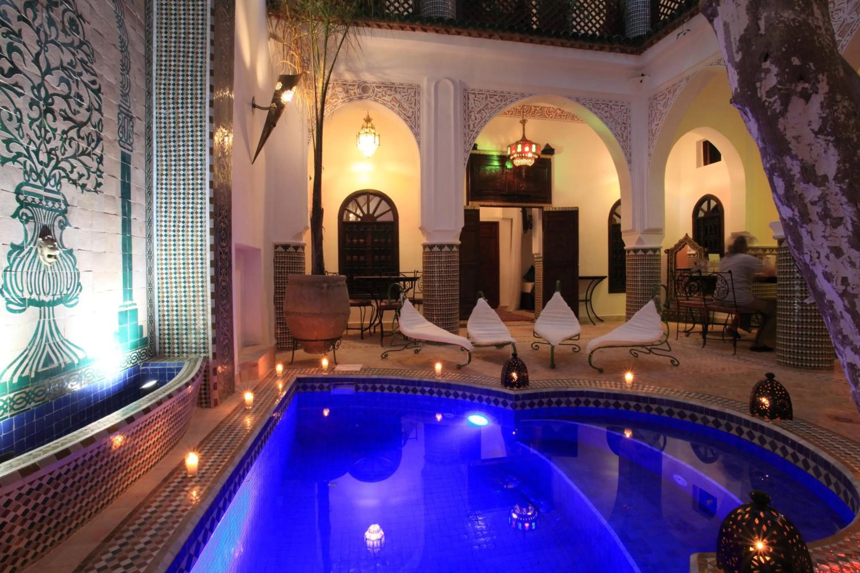 Patio in Riad Alma Mouassine