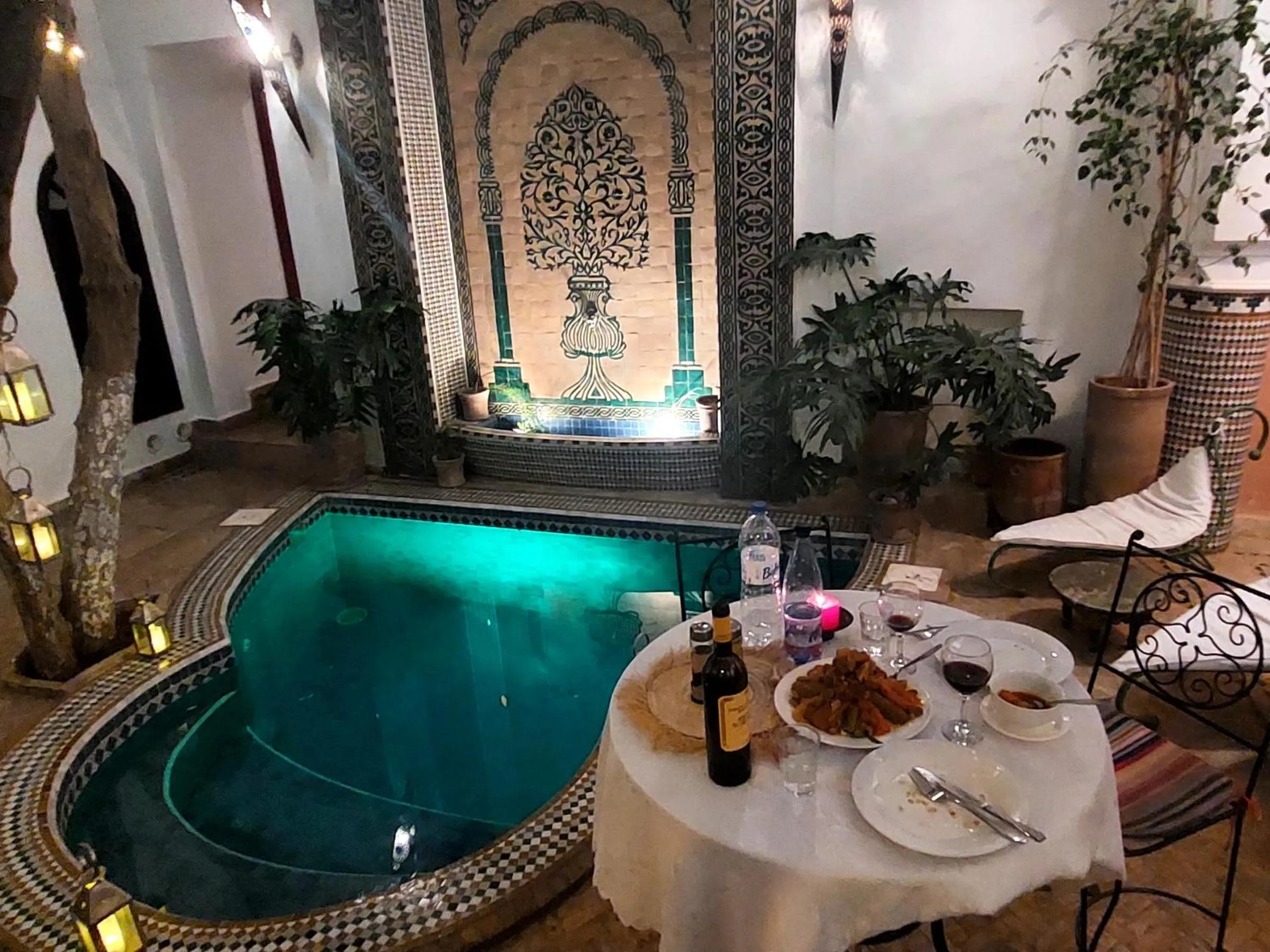 Patio in Riad Alma Mouassine
