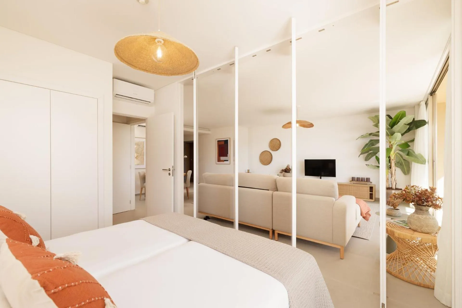 Bedroom, Bed in Flamingos Salgados