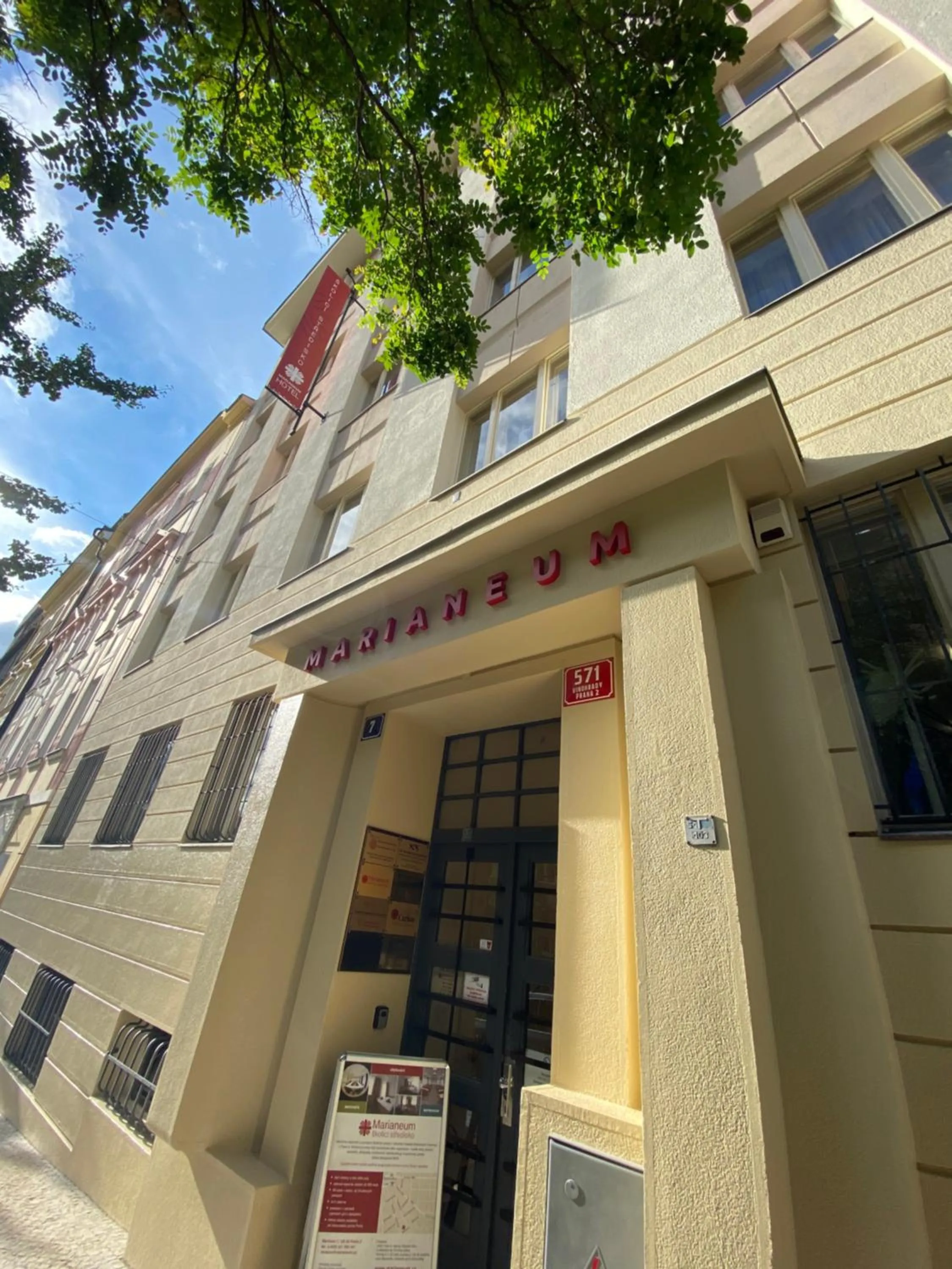 Property building in Hotel Marianeum