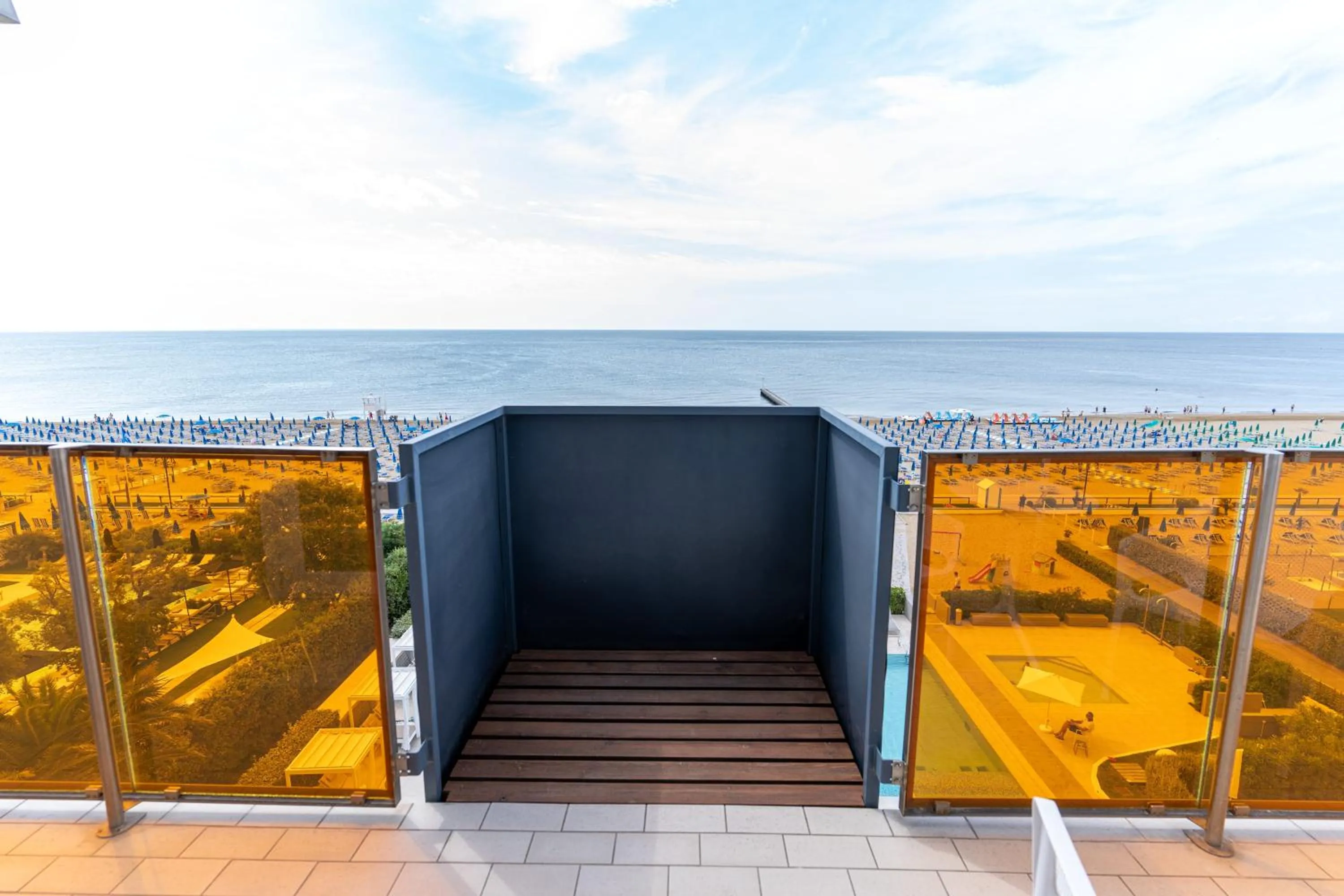 Balcony/Terrace in Hotel Orient & Pacific