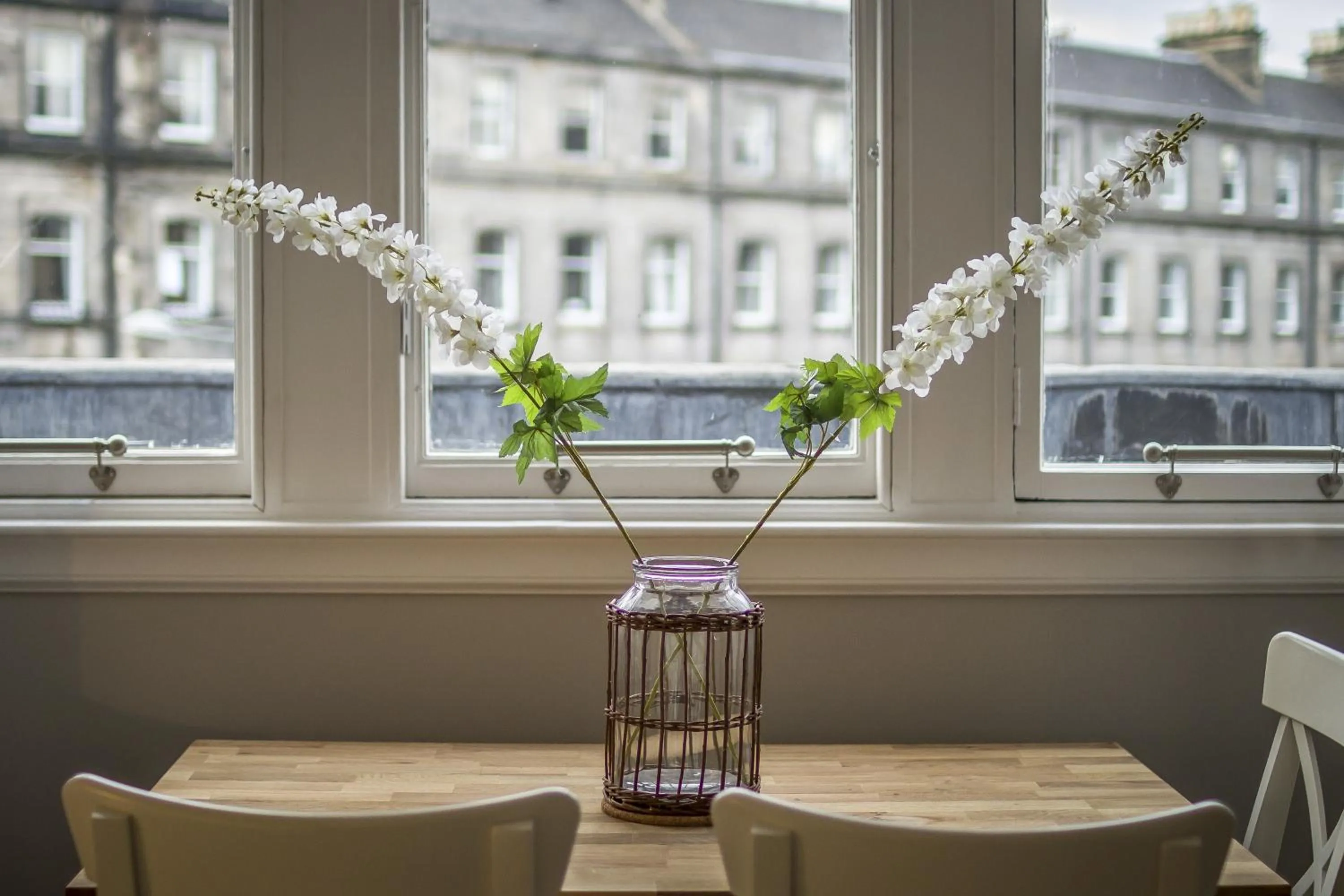 Decorative detail in Haymarket Apartments