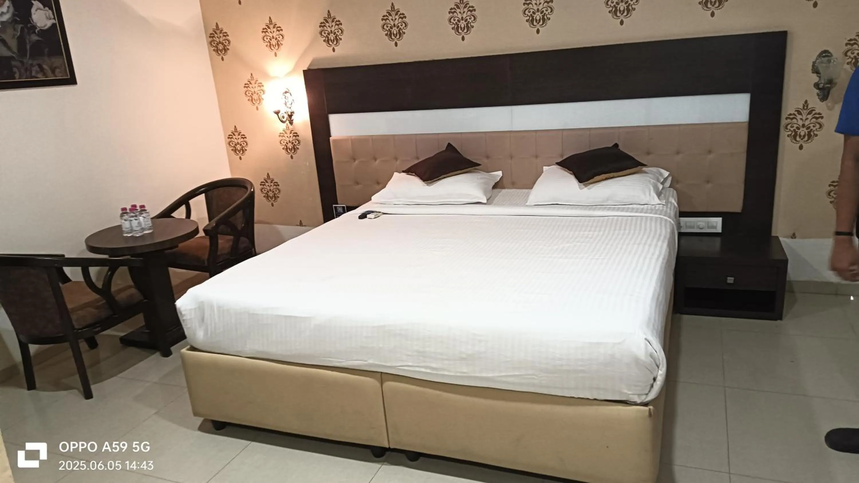 Bed in Hotel Sitara Grand L.B. Nagar