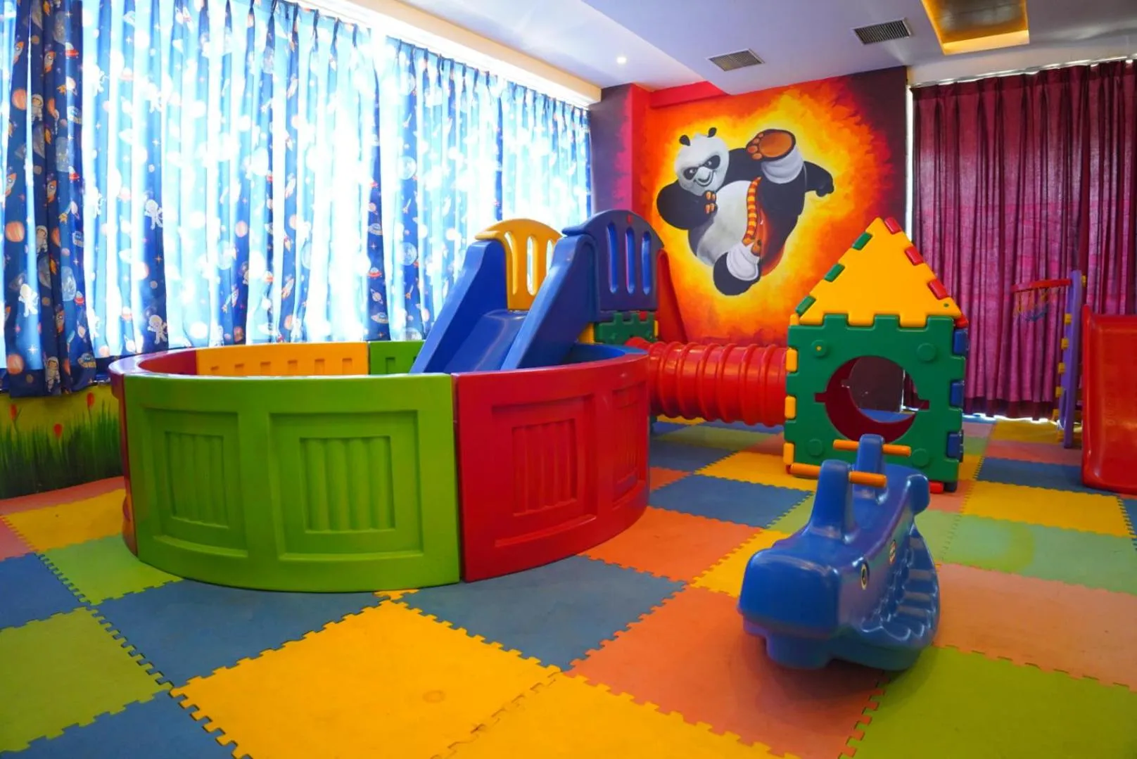 Children play ground in Hotel Sitara Grand L.B. Nagar