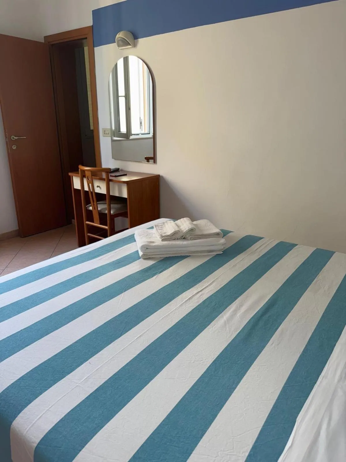 Bed in Hotel Villa Caterina