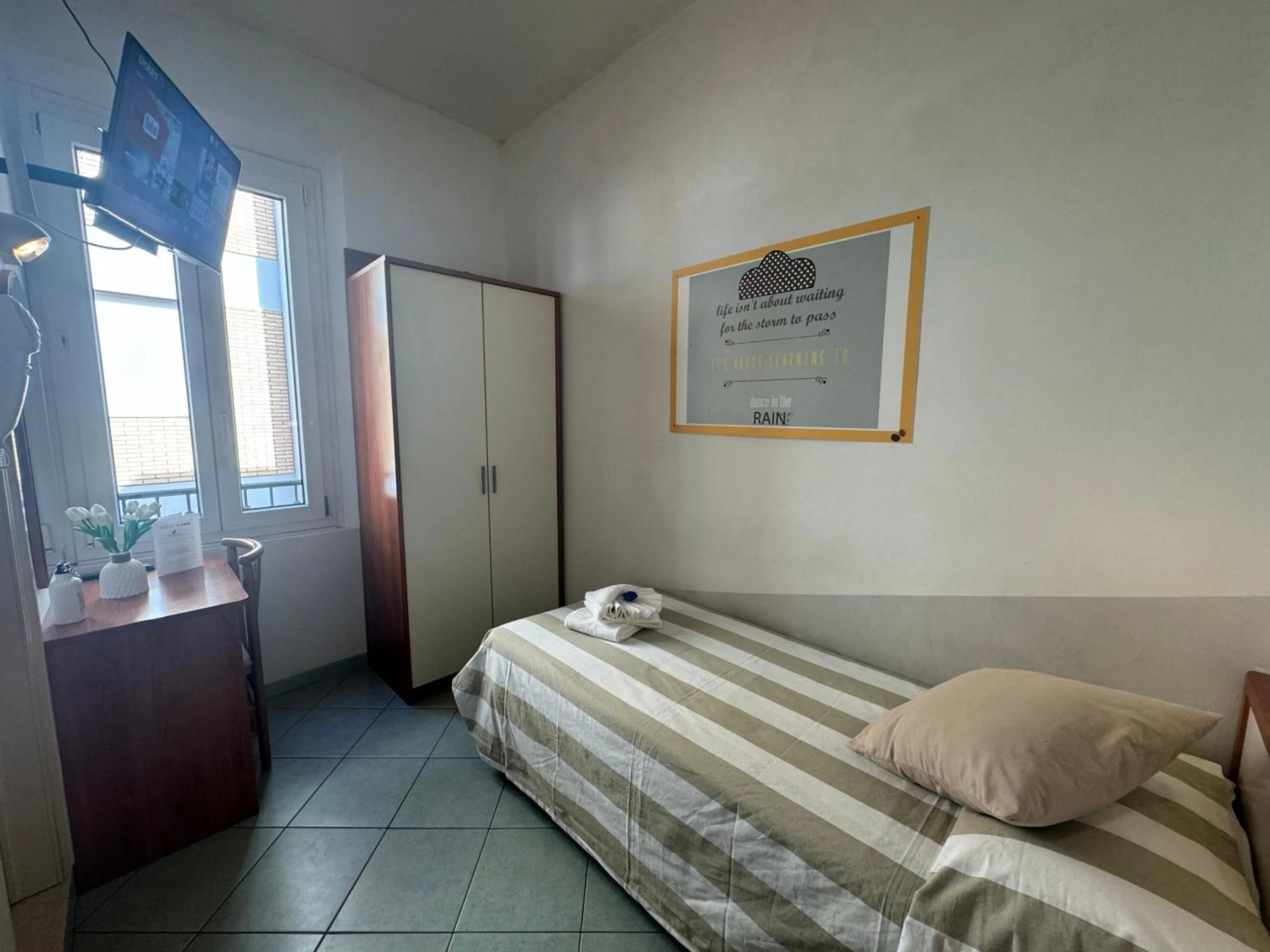 Bed in Hotel Villa Caterina