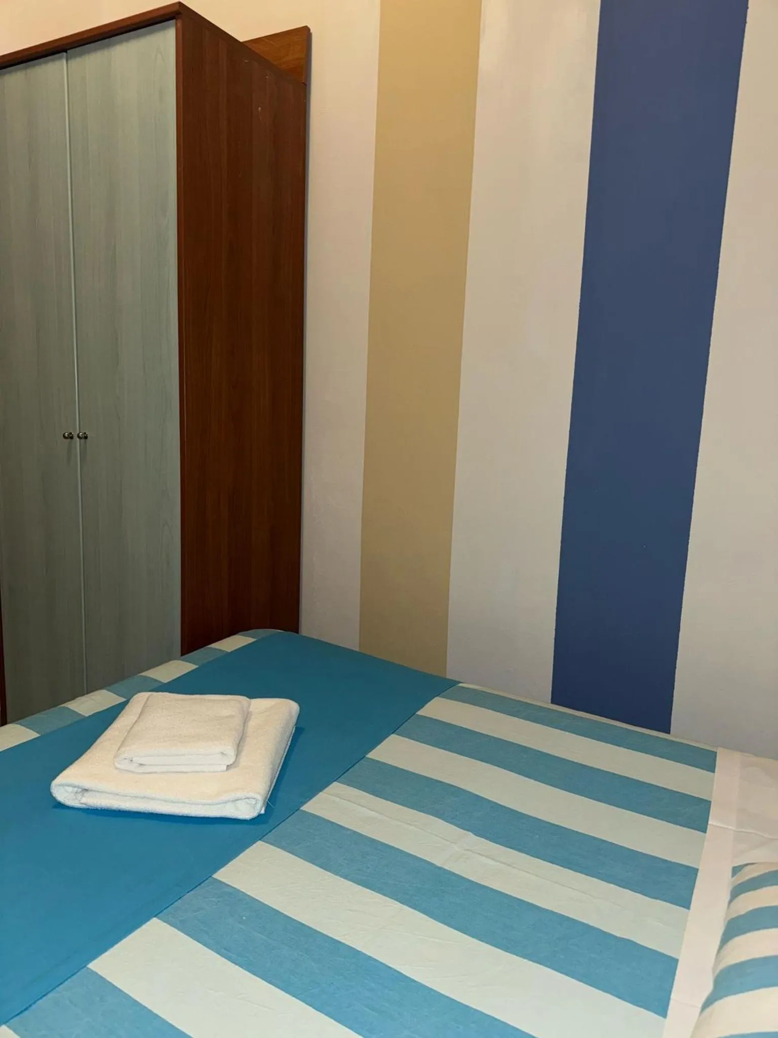 Bed in Hotel Villa Caterina