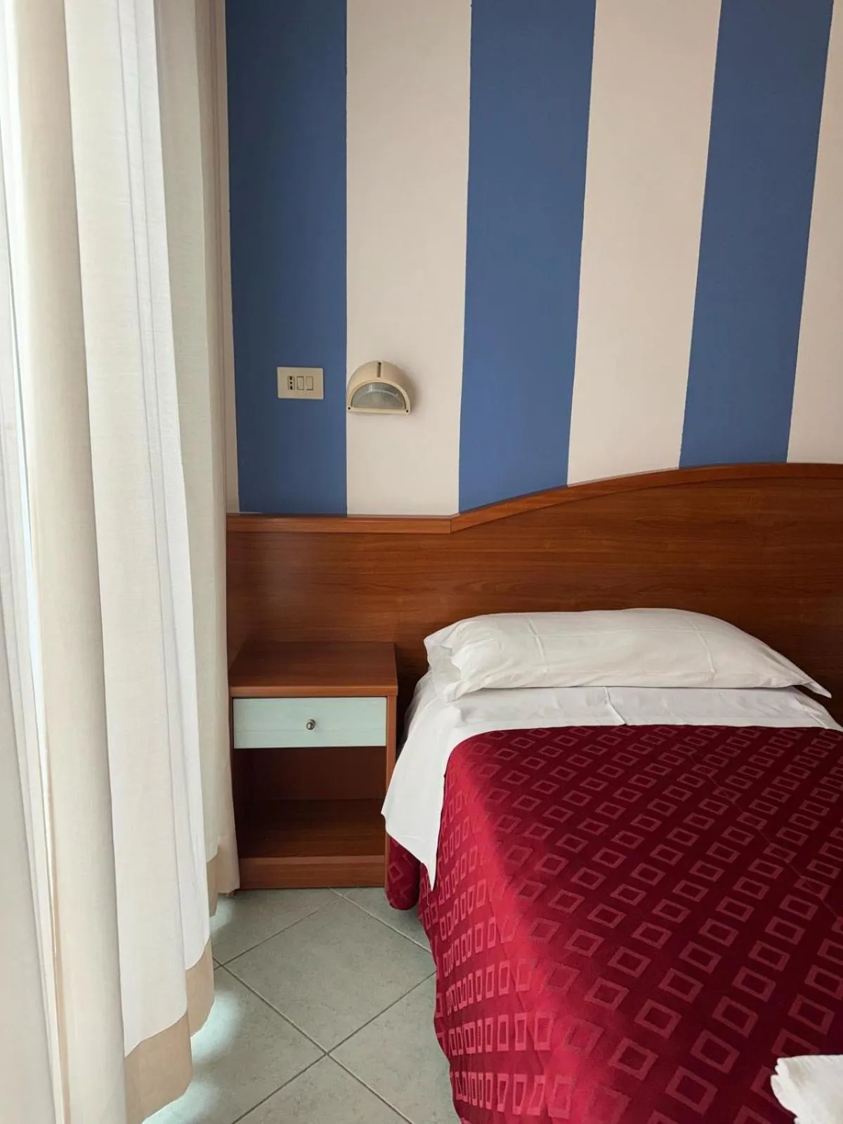 Bed in Hotel Villa Caterina