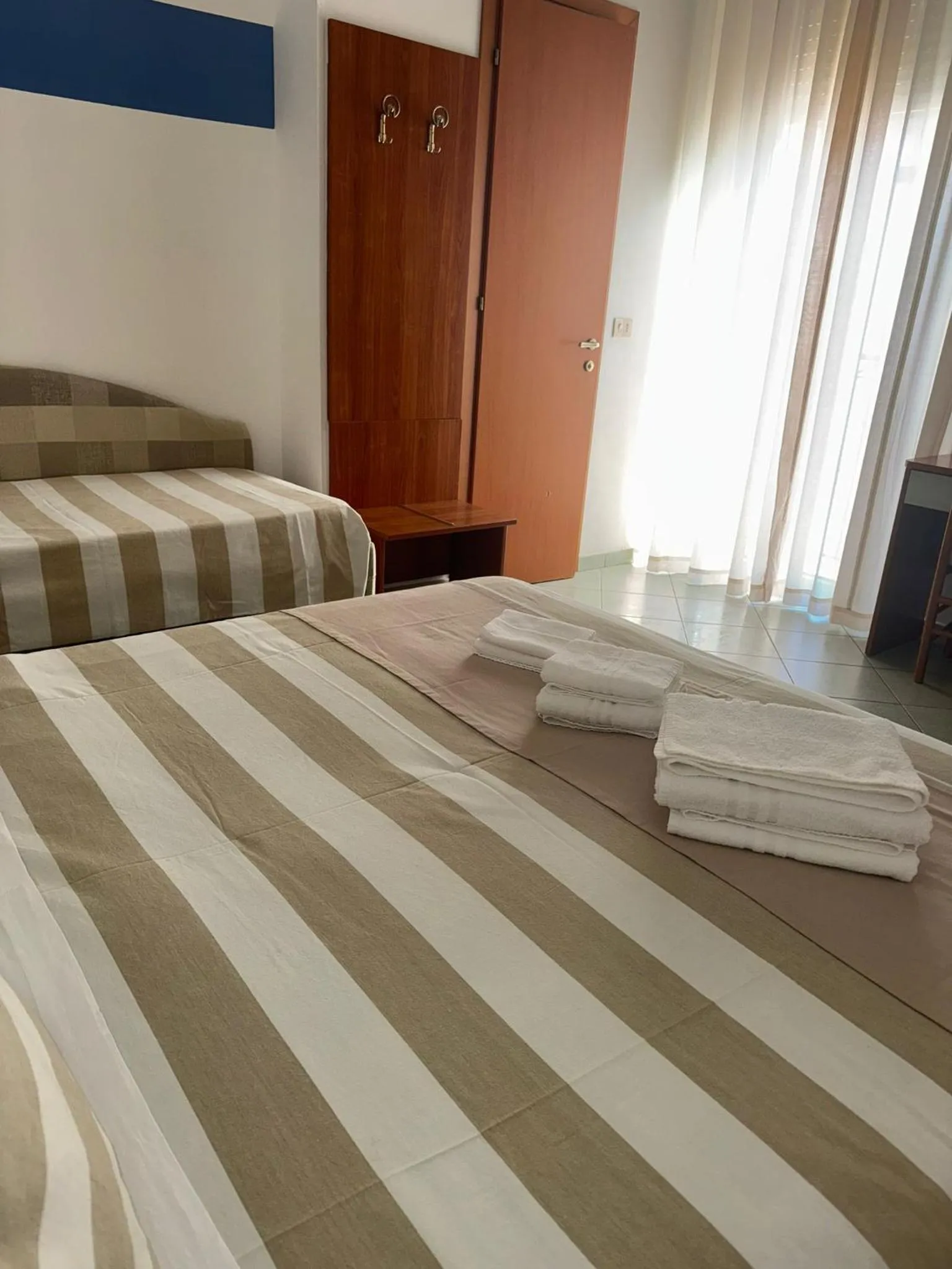Bed in Hotel Villa Caterina
