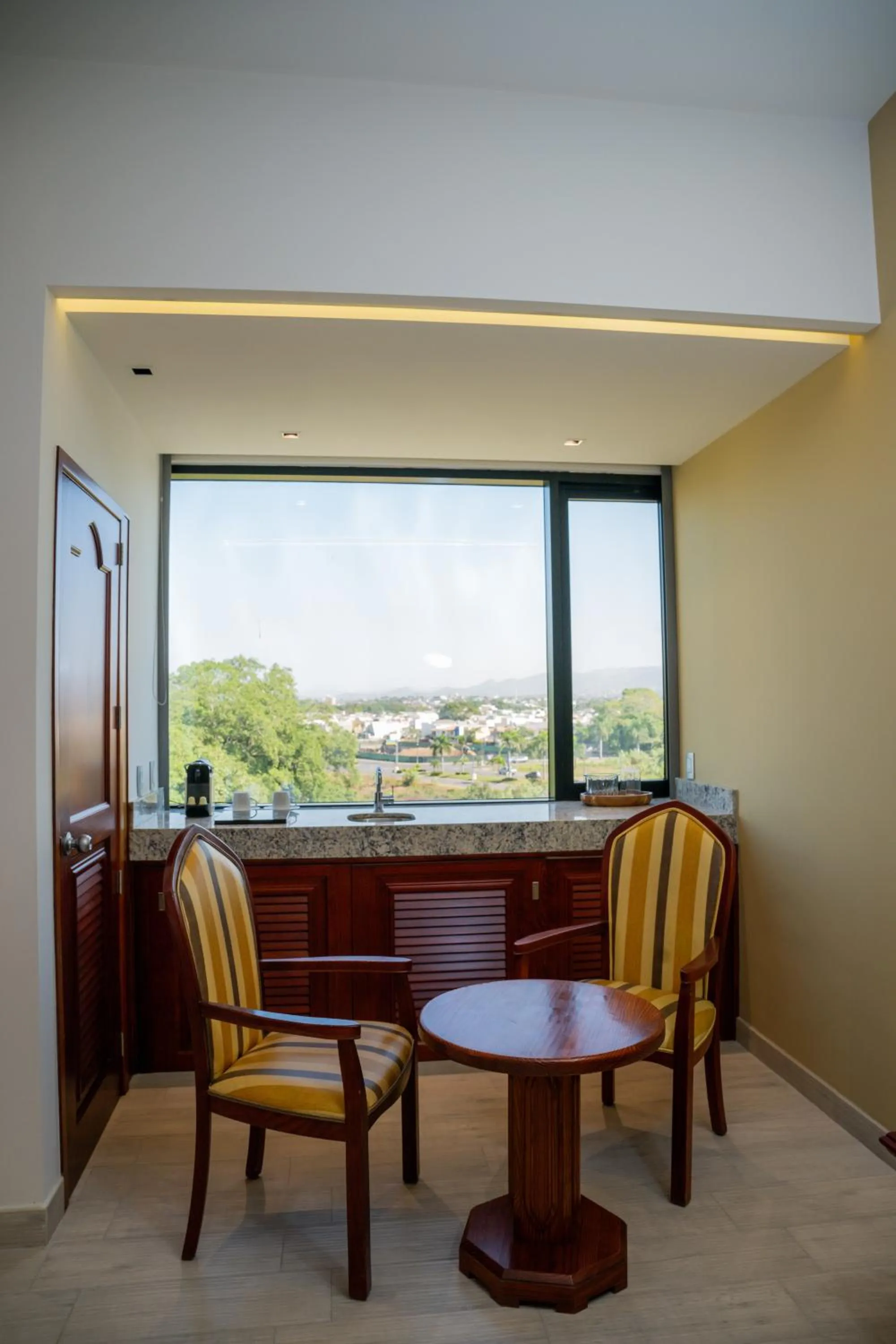 Seating area in Vallarta Live Hotel