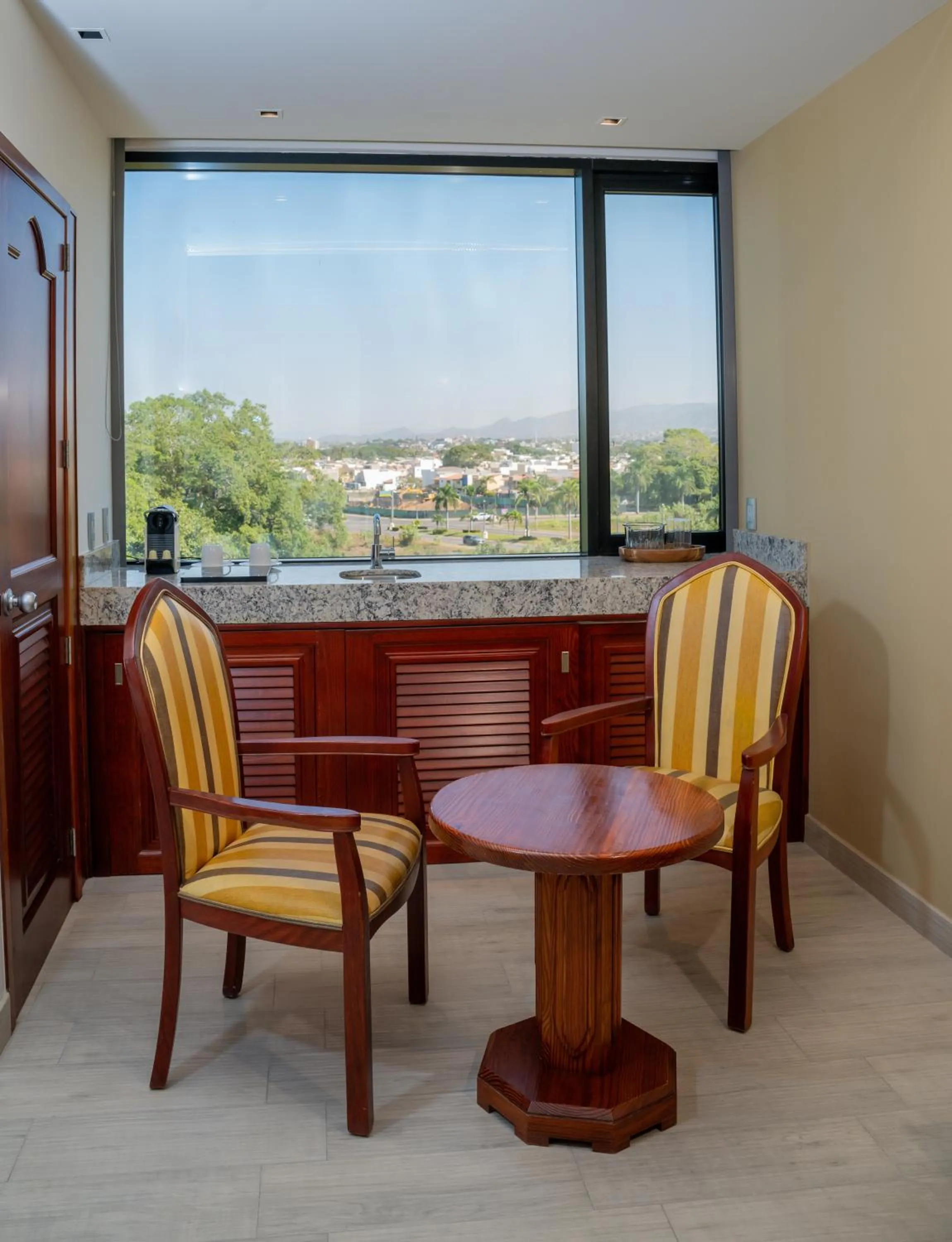 Seating area in Vallarta Live Hotel