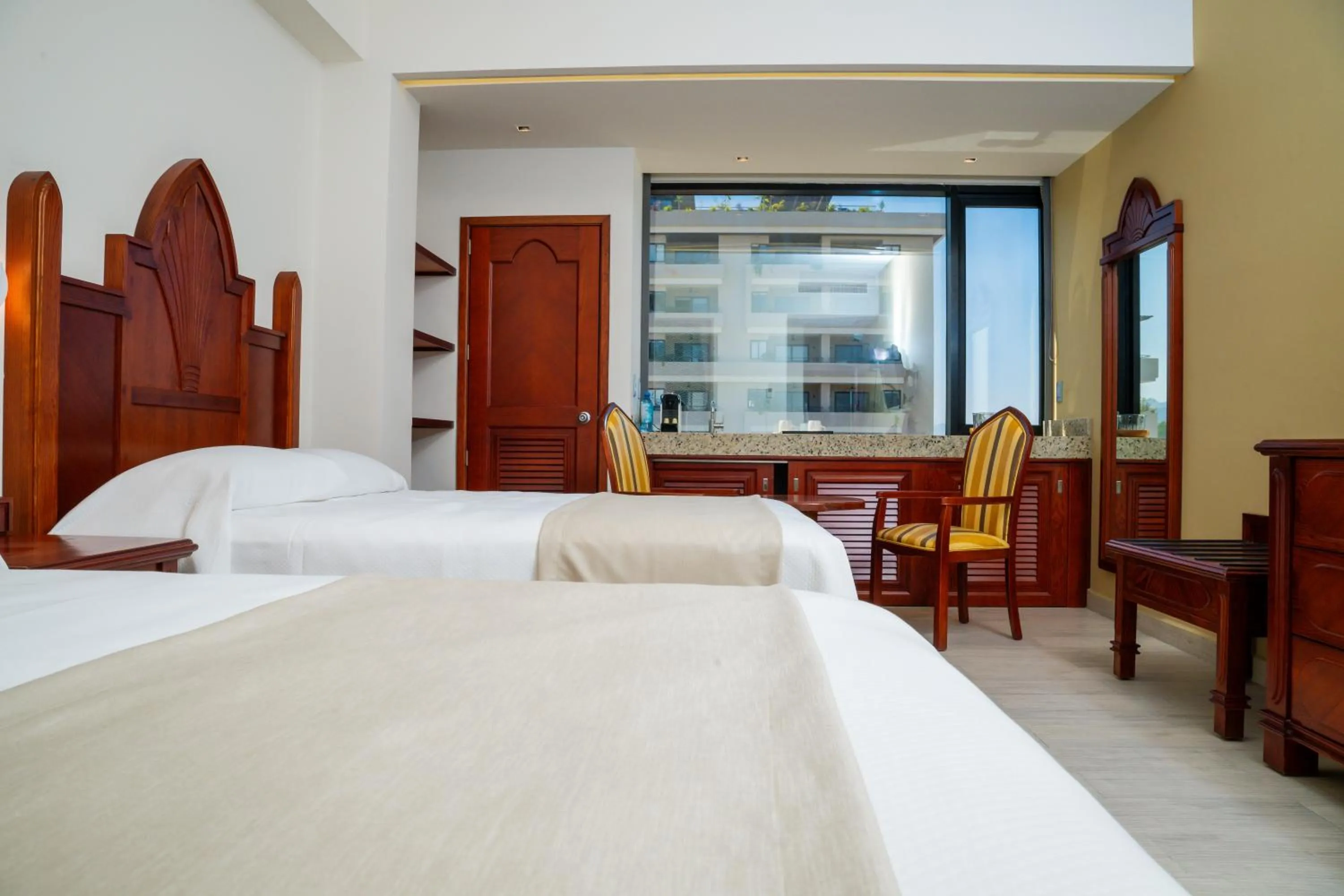 Bed in Vallarta Live Hotel