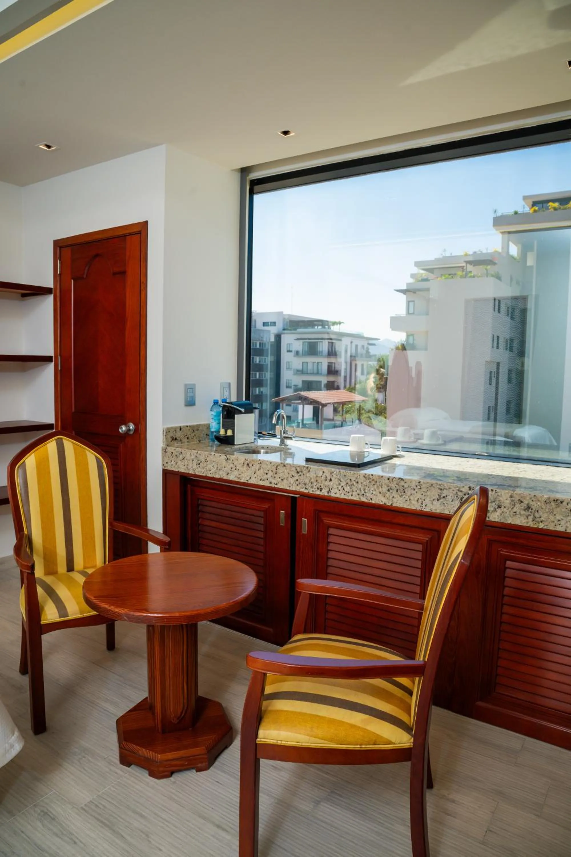 Seating area in Vallarta Live Hotel