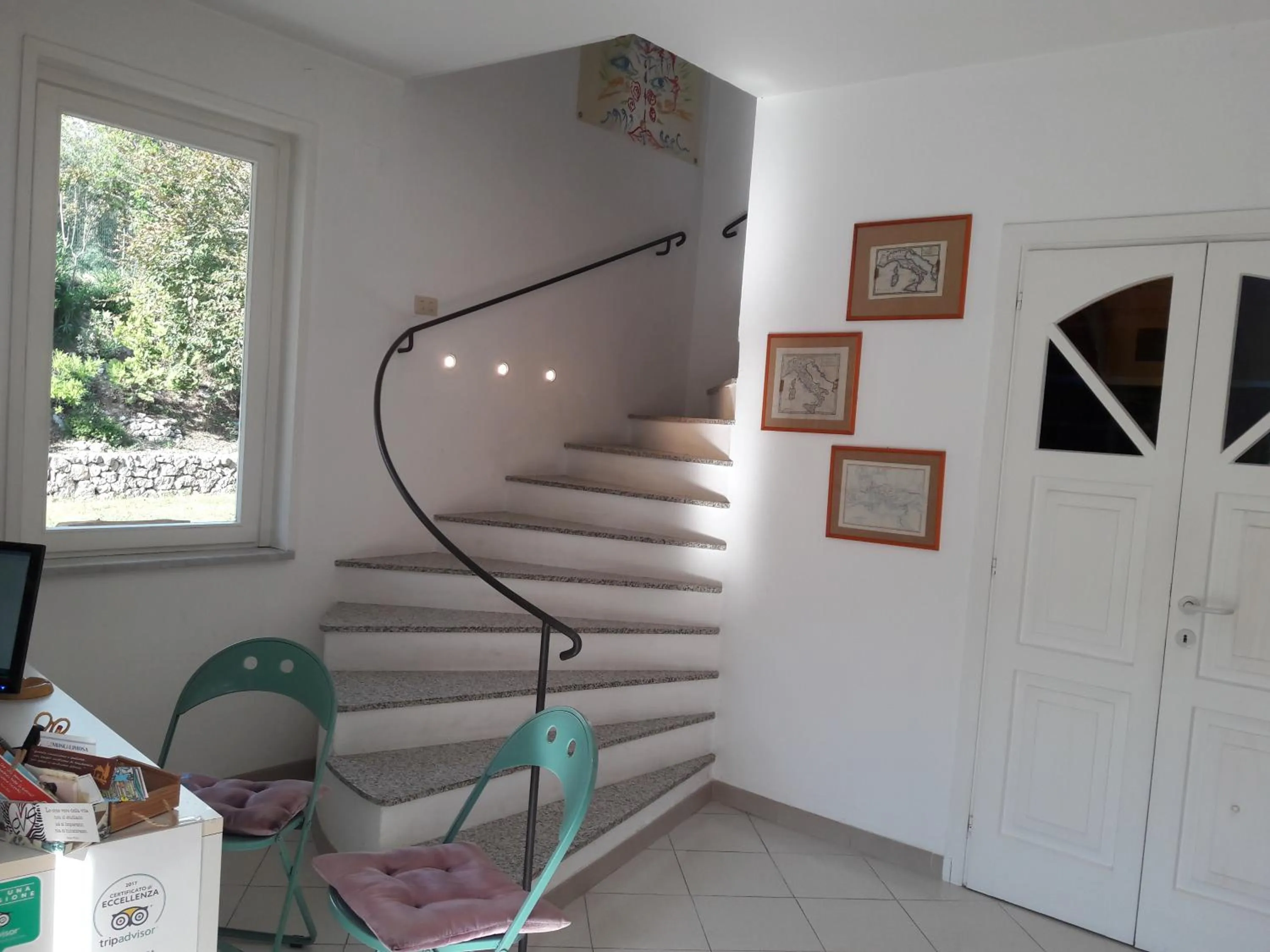 Lobby or reception in B&B Villa Ada