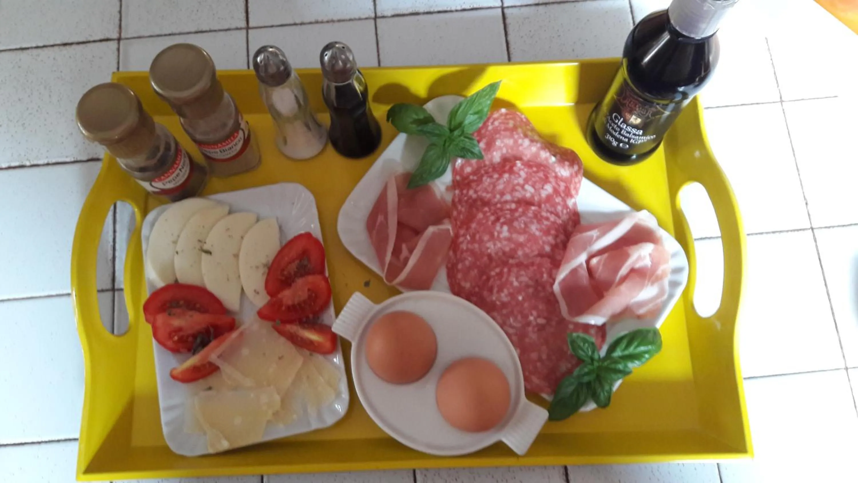 Food close-up in B&B Villa Ada