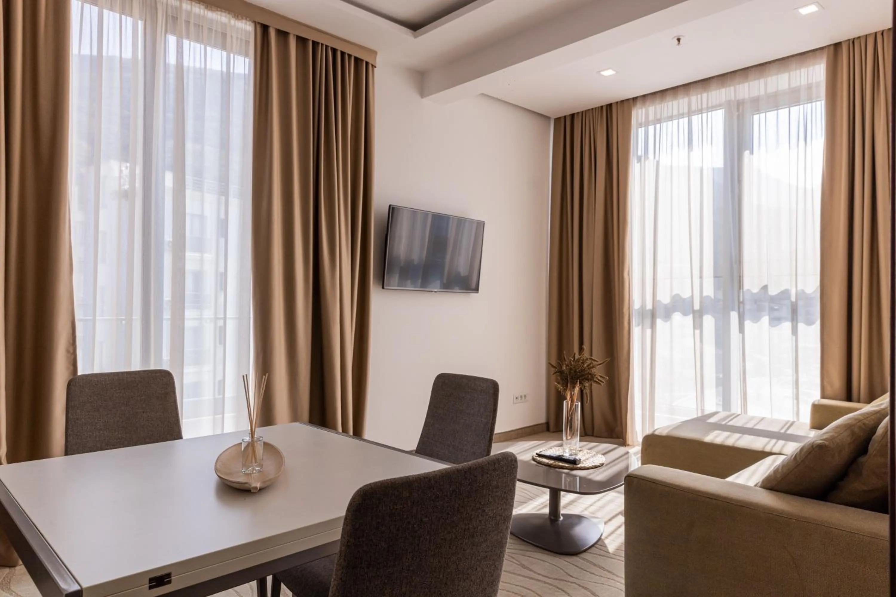 Seating area in Hotel Porto Sole