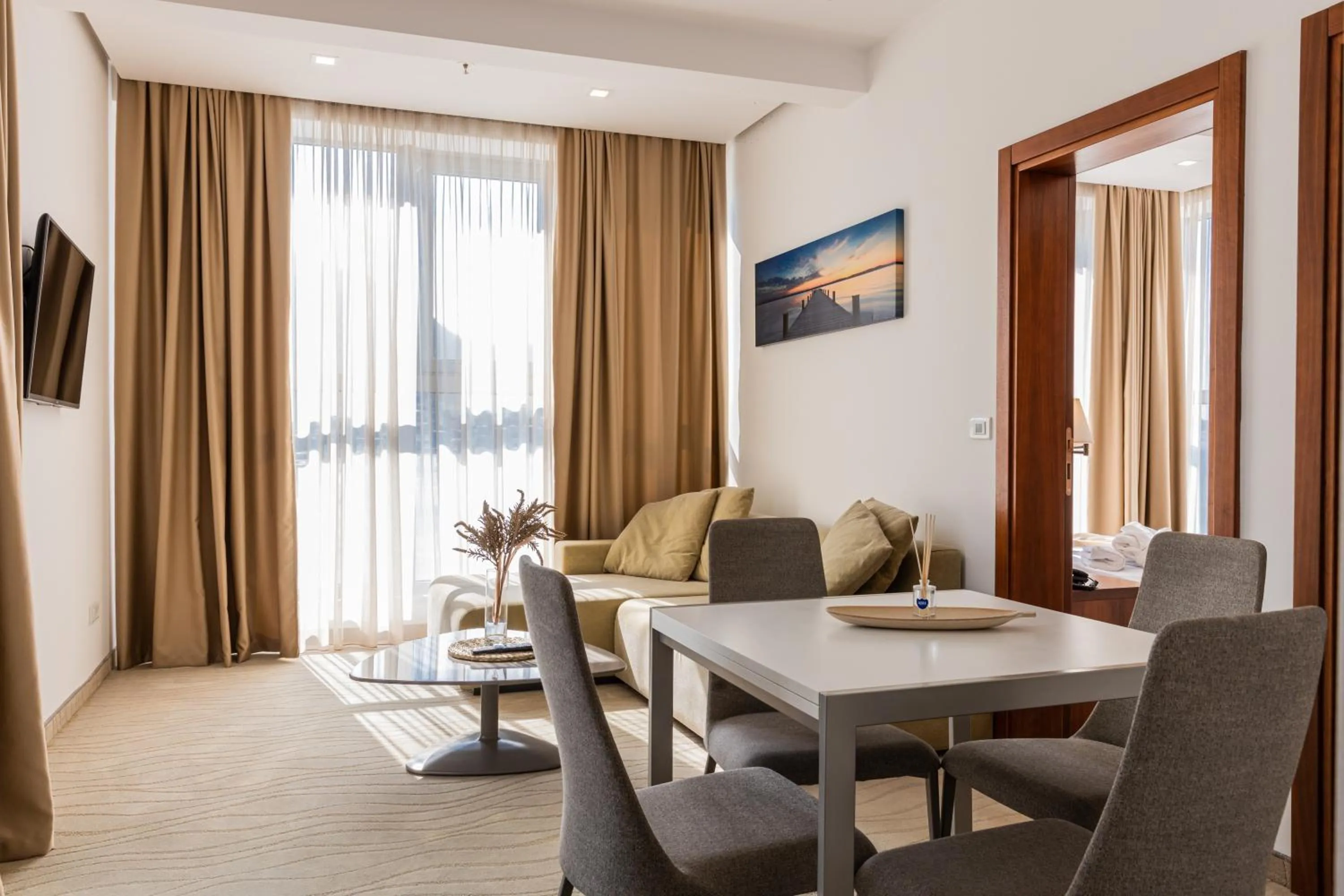 Living room in Hotel Porto Sole