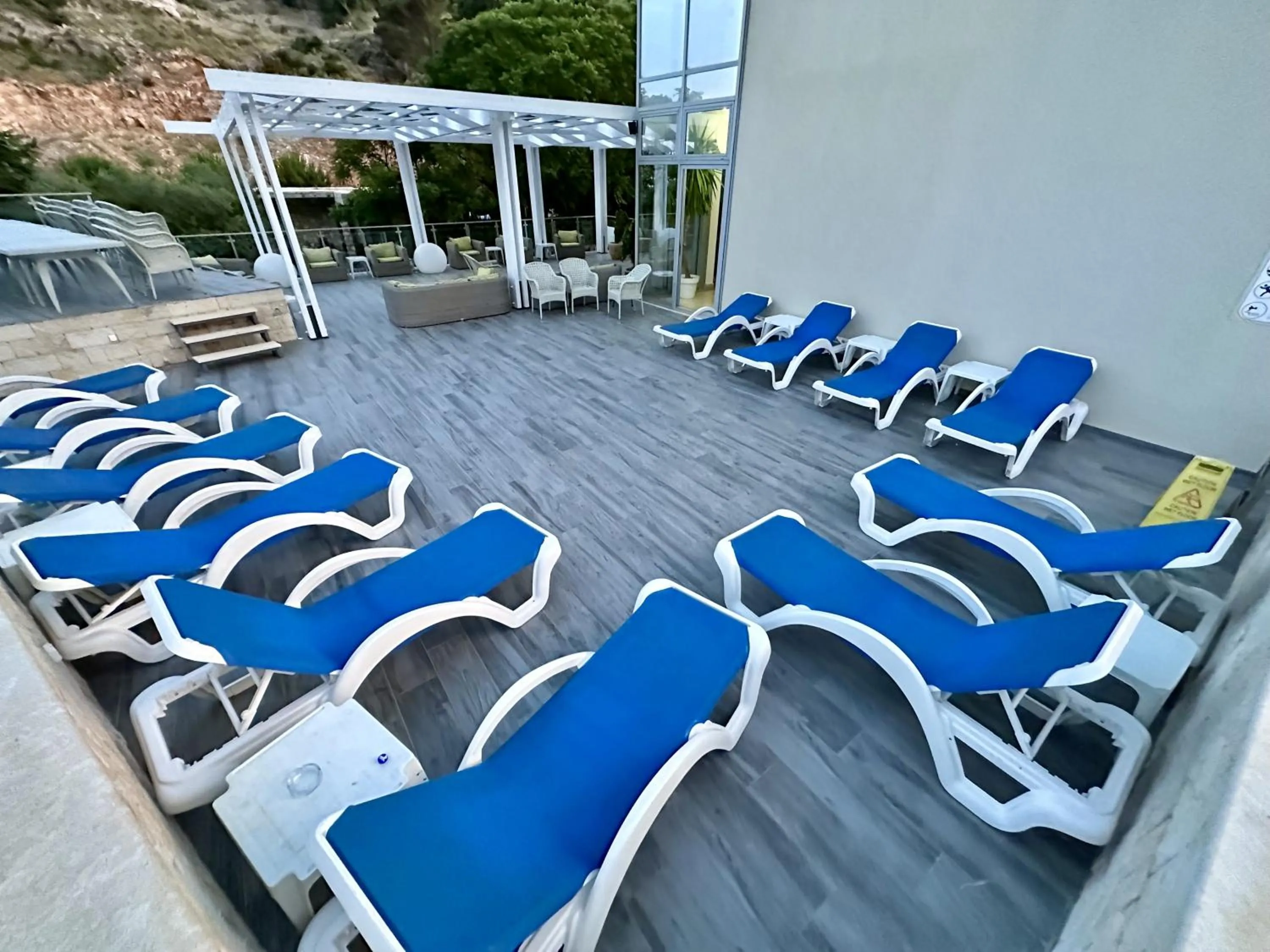 Balcony/Terrace in Hotel Porto Sole