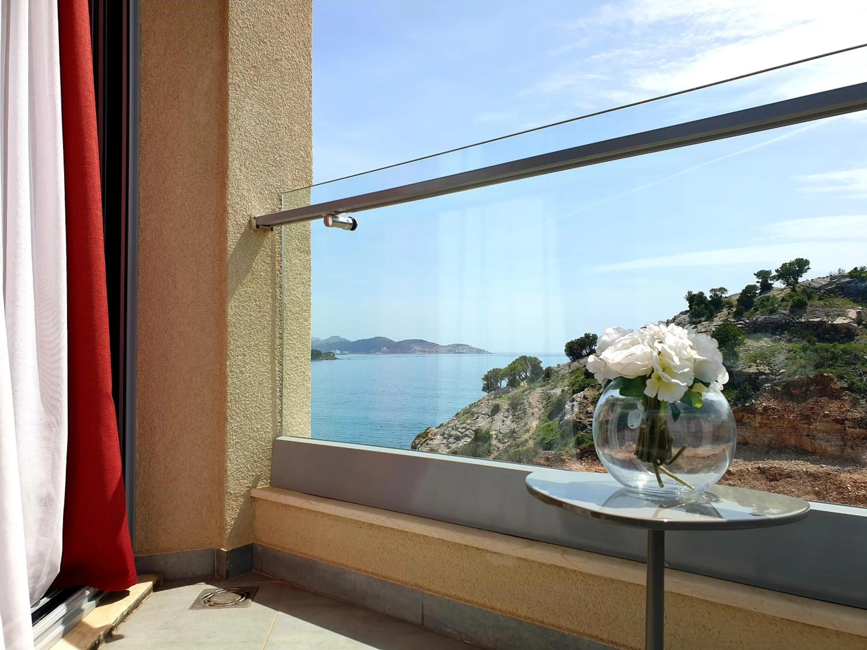 Balcony/Terrace in Hotel Porto Sole