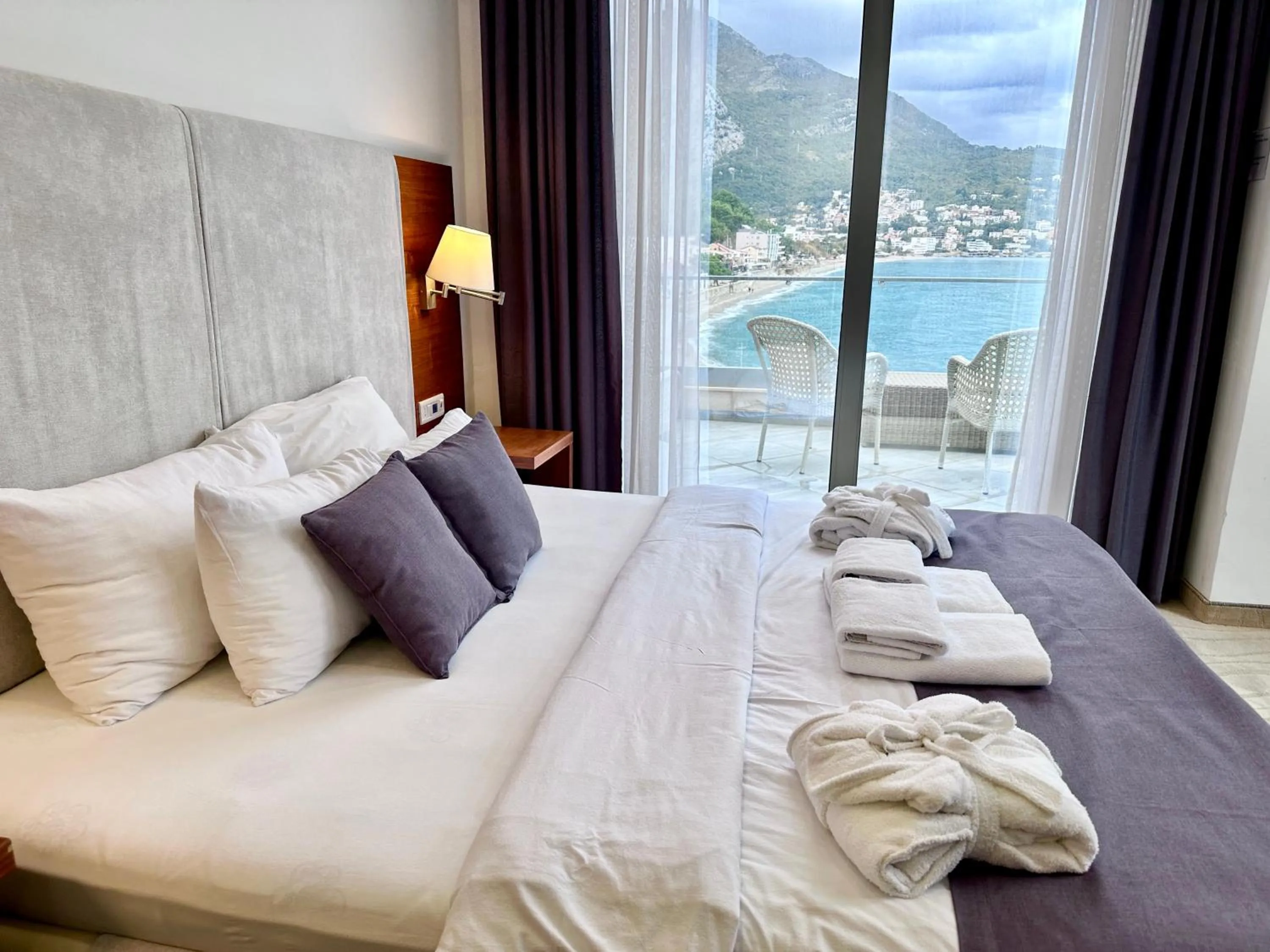 Bed in Hotel Porto Sole