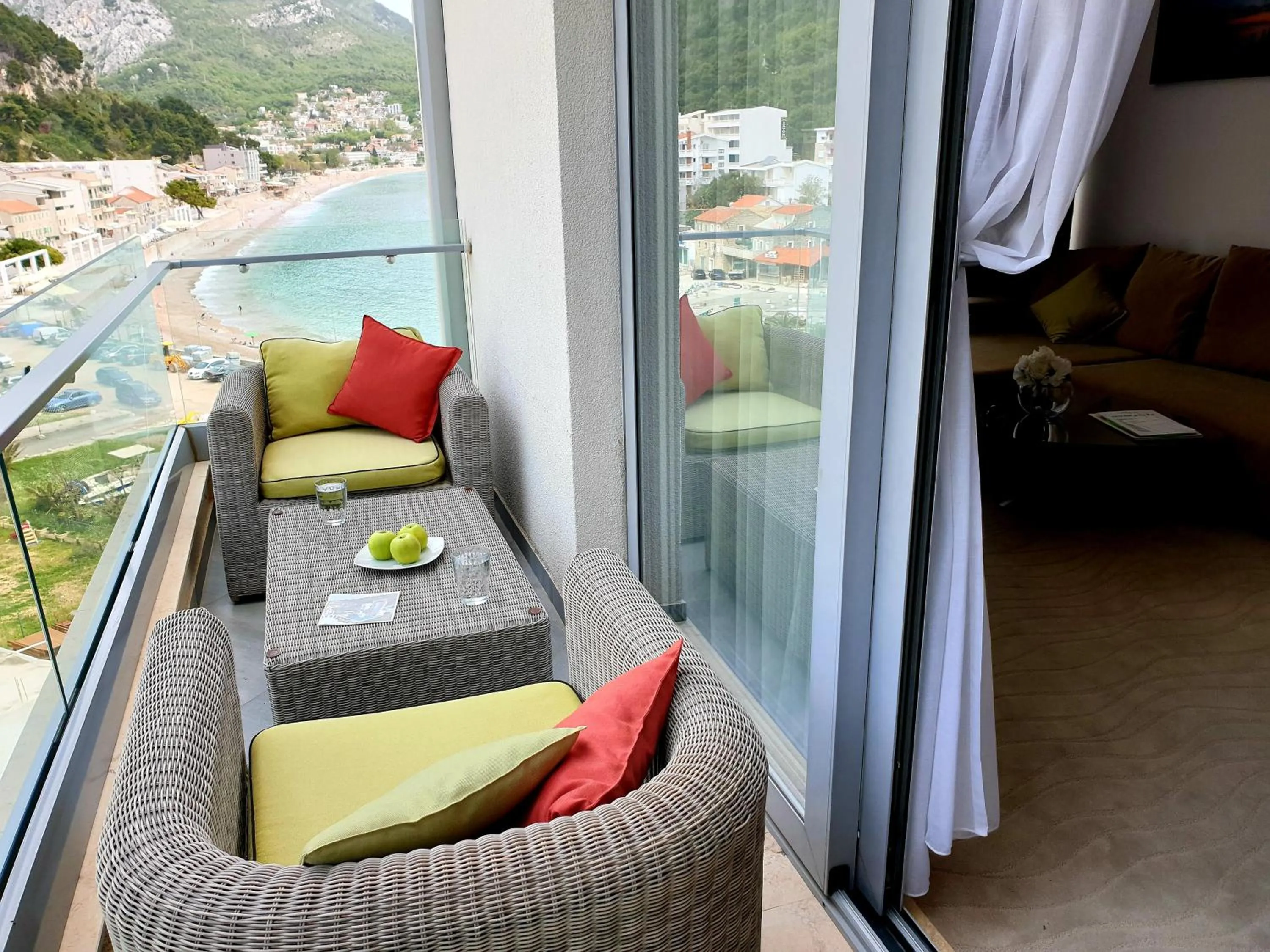Balcony/Terrace in Hotel Porto Sole
