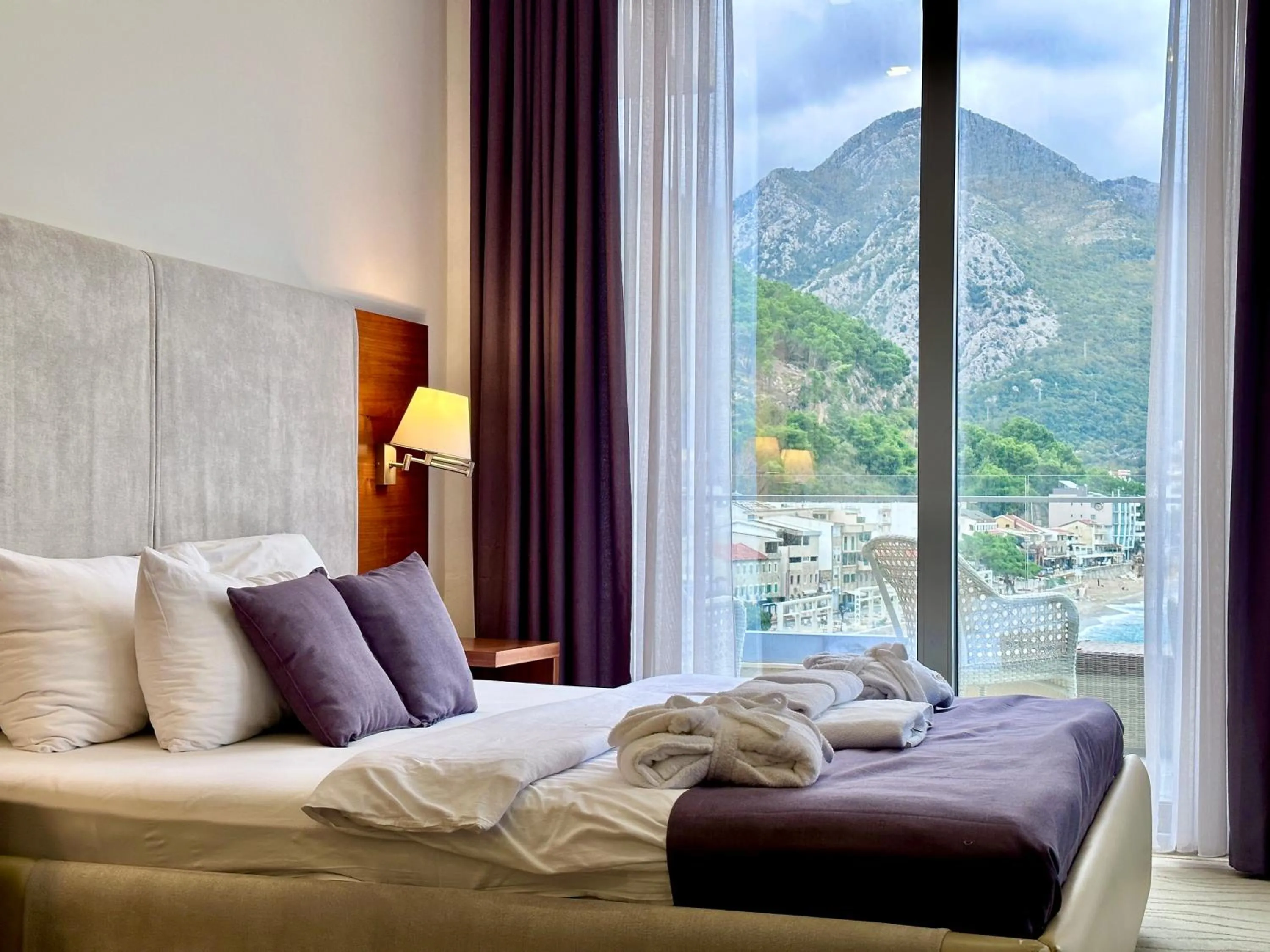 Bed in Hotel Porto Sole