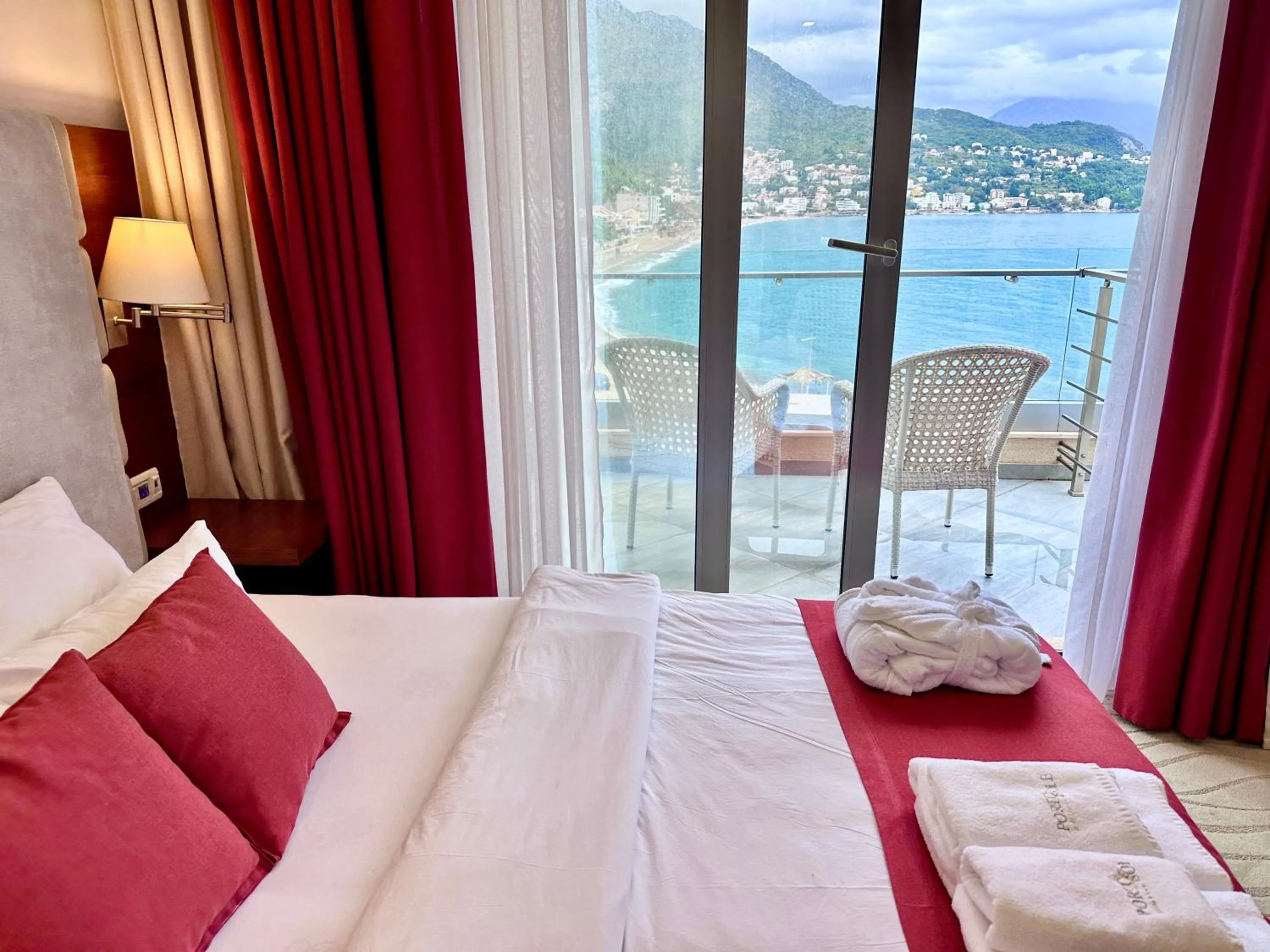 Bed in Hotel Porto Sole