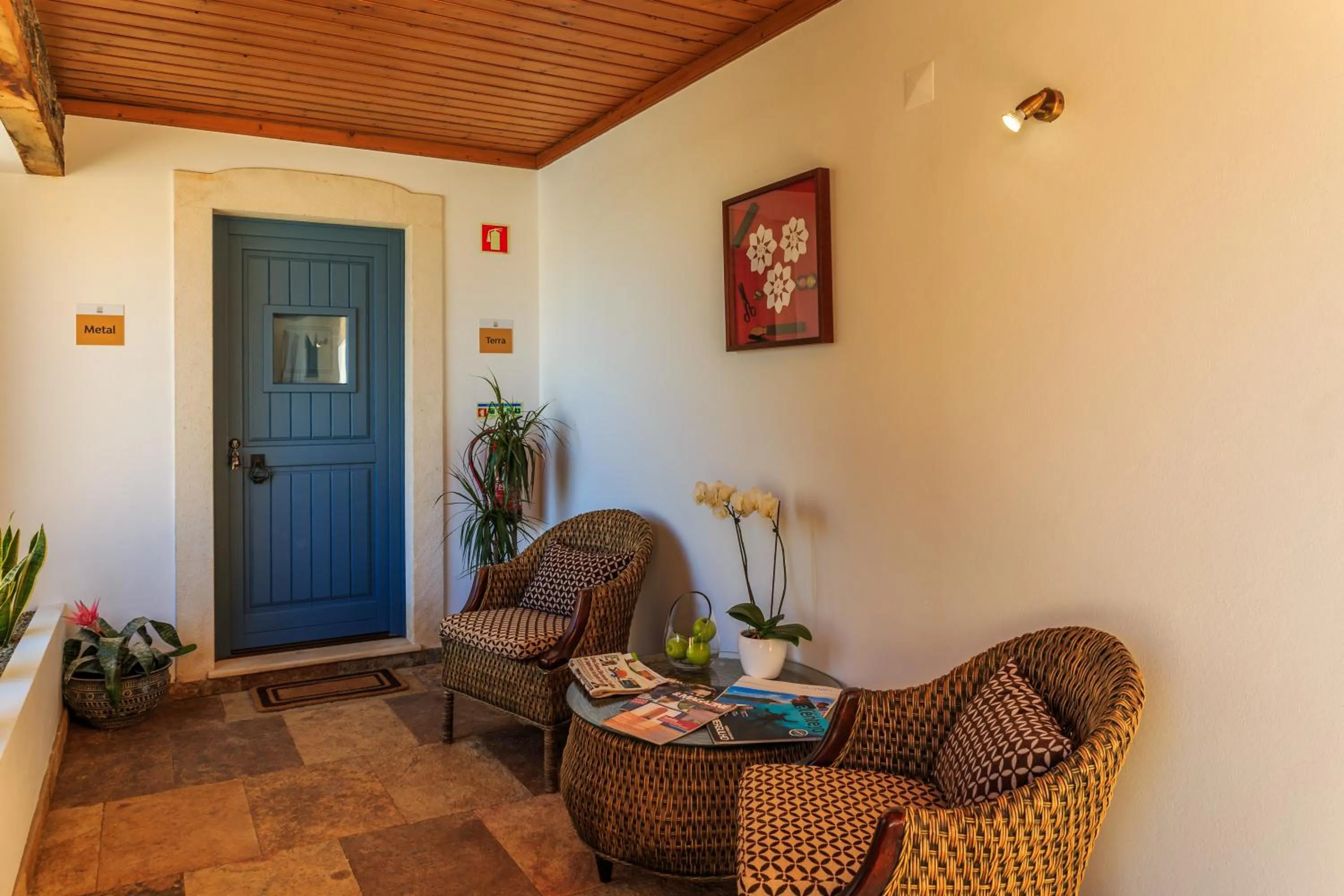 Lobby or reception in Monte Soalheiro
