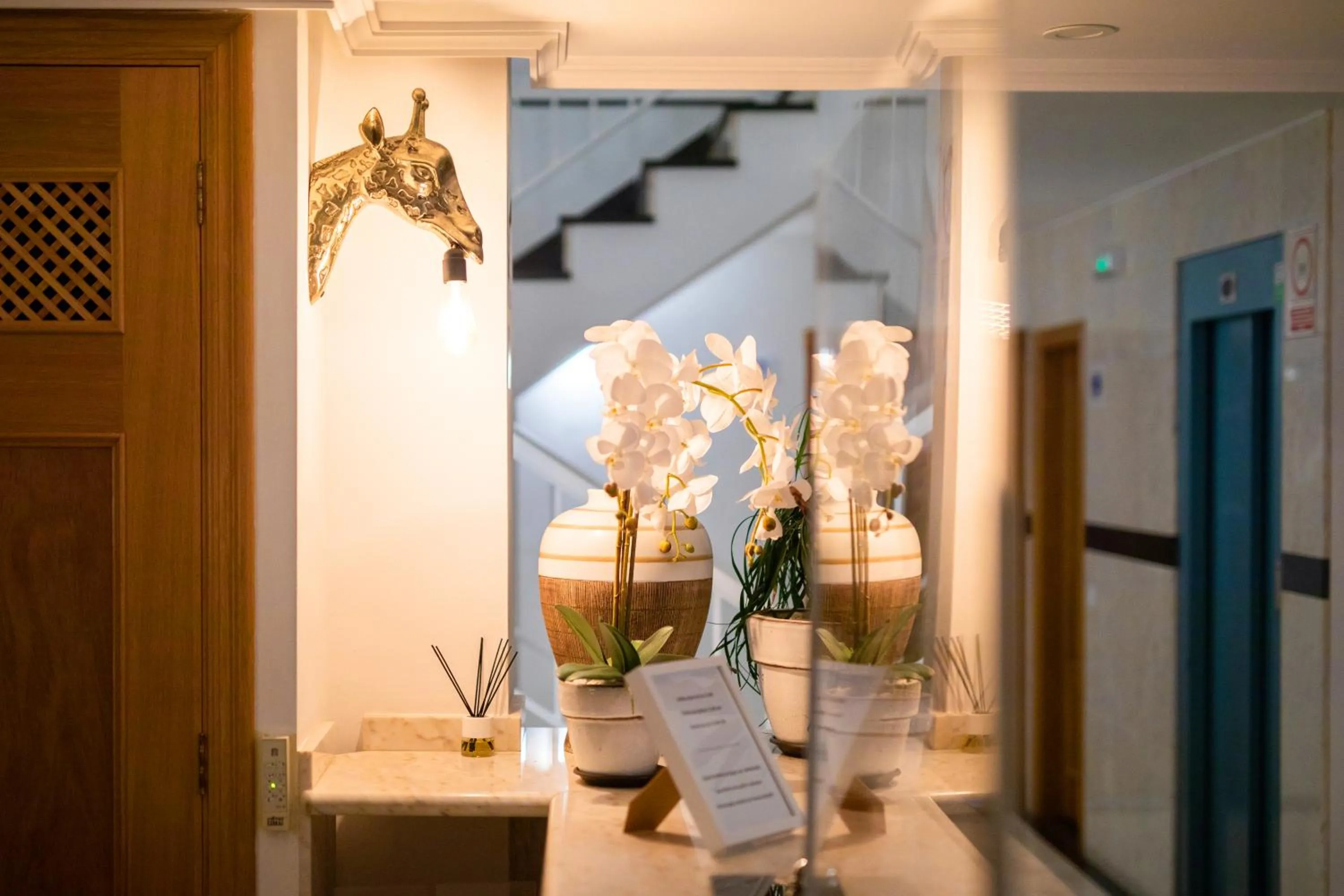 Lobby or reception in ALTAVISTA APARTAHOTEL-Adults Only over 14